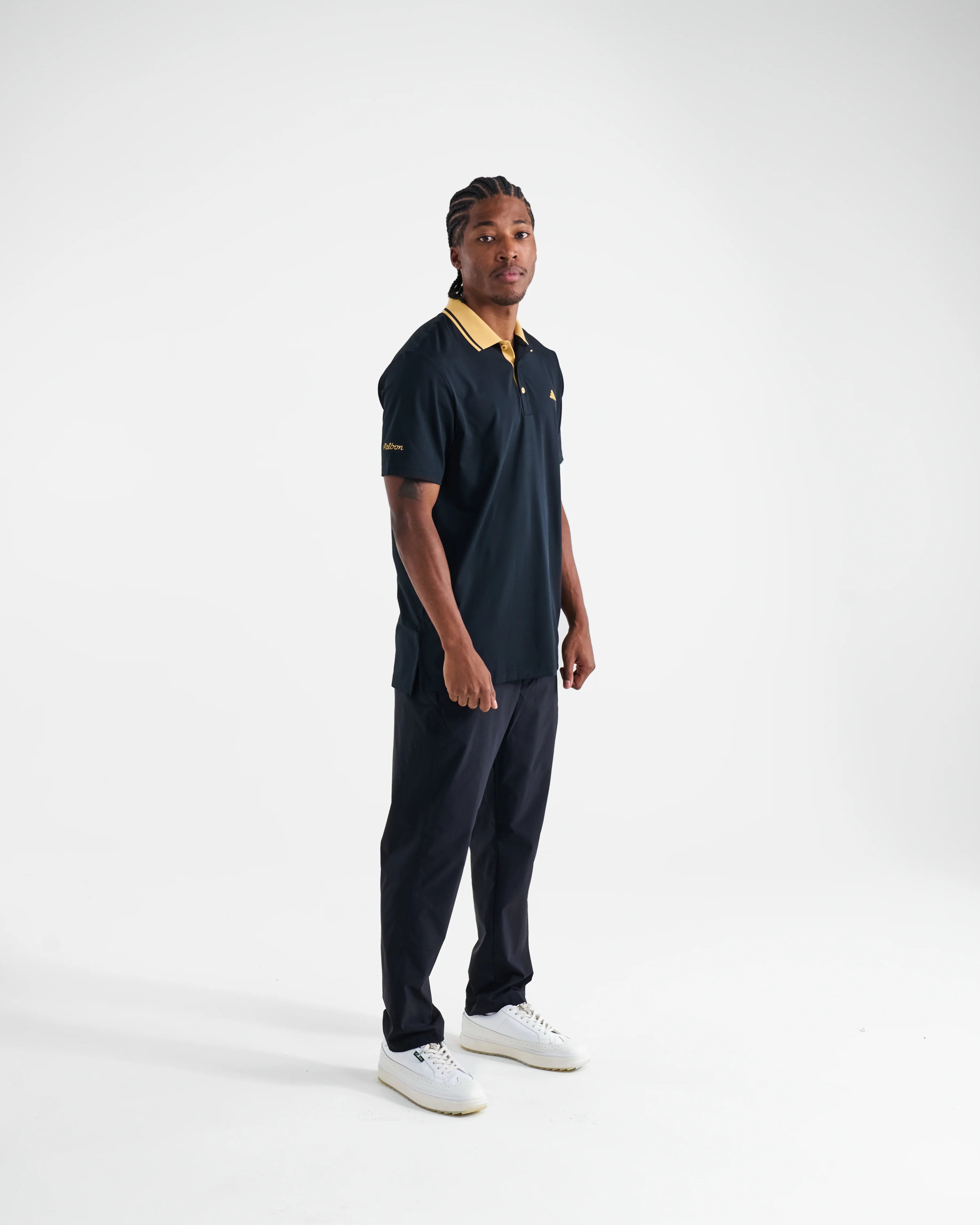 Malbon x Adidas Ultimate365 Tour Sport Collar Polo - Image 3