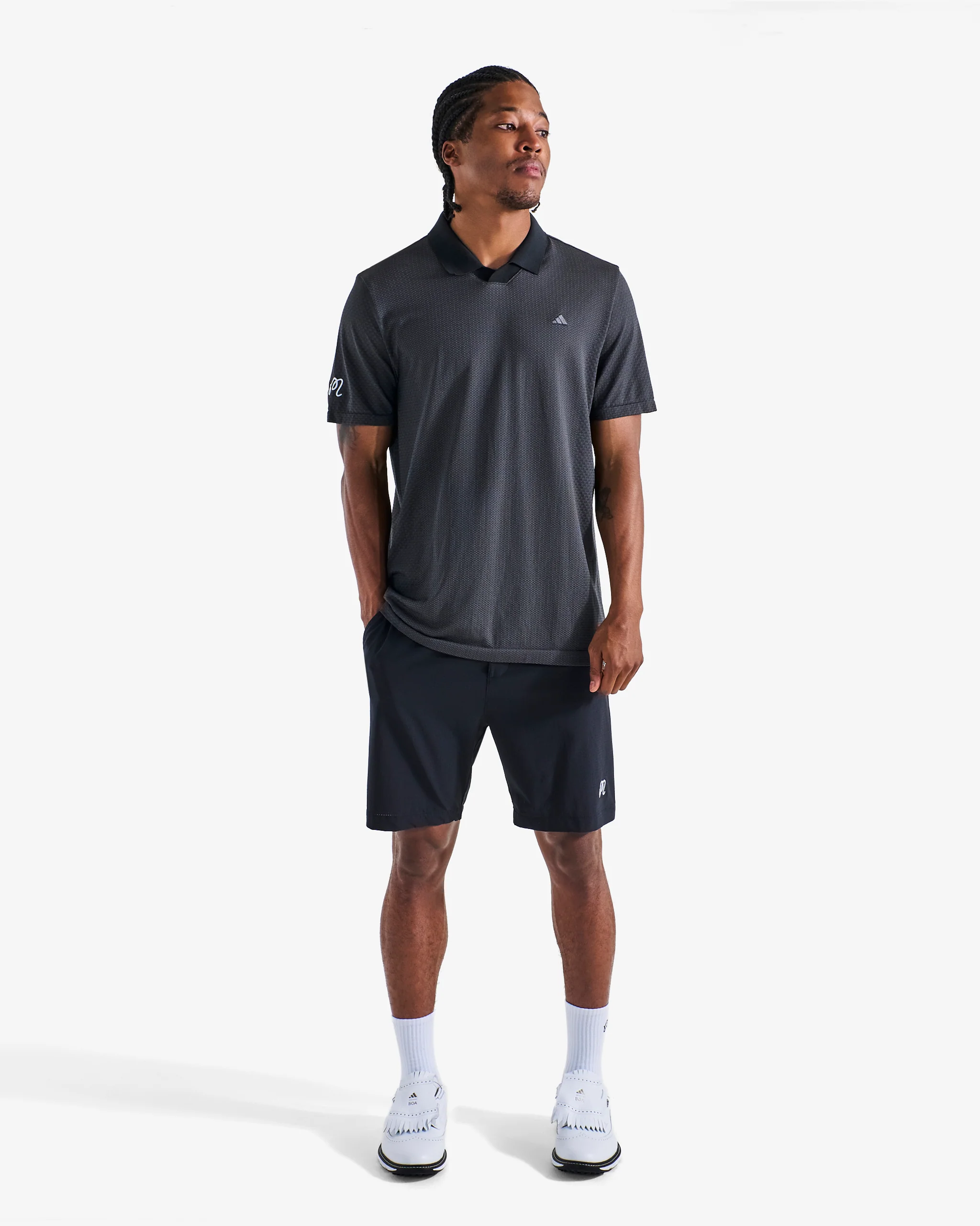 MALBON X ADIDAS GO-TO PRIMEKNIT POLO SHIRT - Image 2