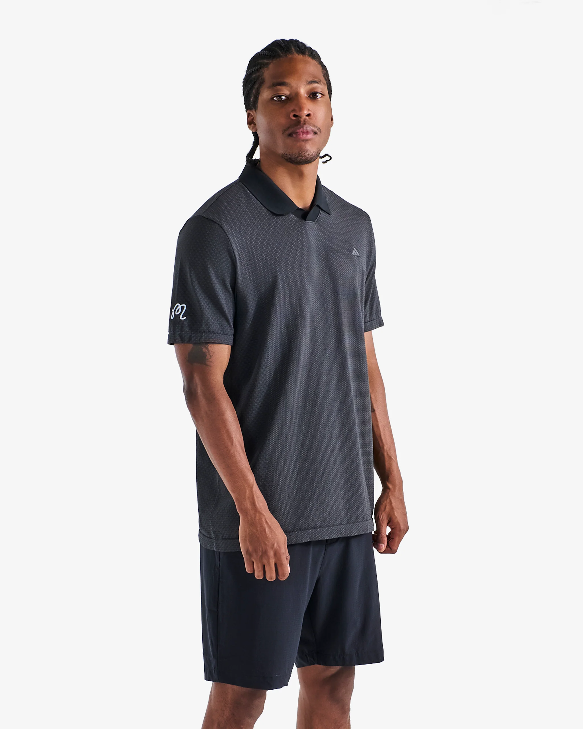 MALBON X ADIDAS GO-TO PRIMEKNIT POLO SHIRT - Image 4