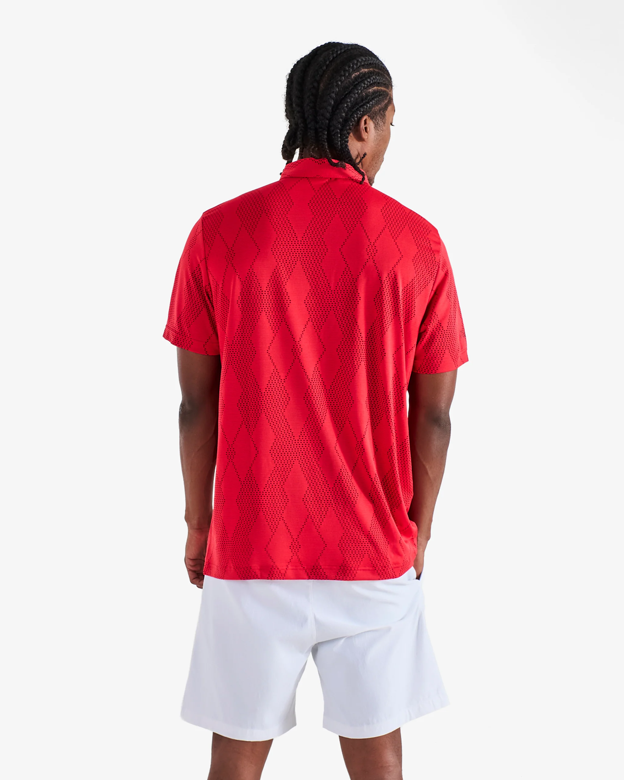 MALBON X ADIDAS ULTIMATE 365 MICRO TEXTURE POLO SHIRT - Image 4