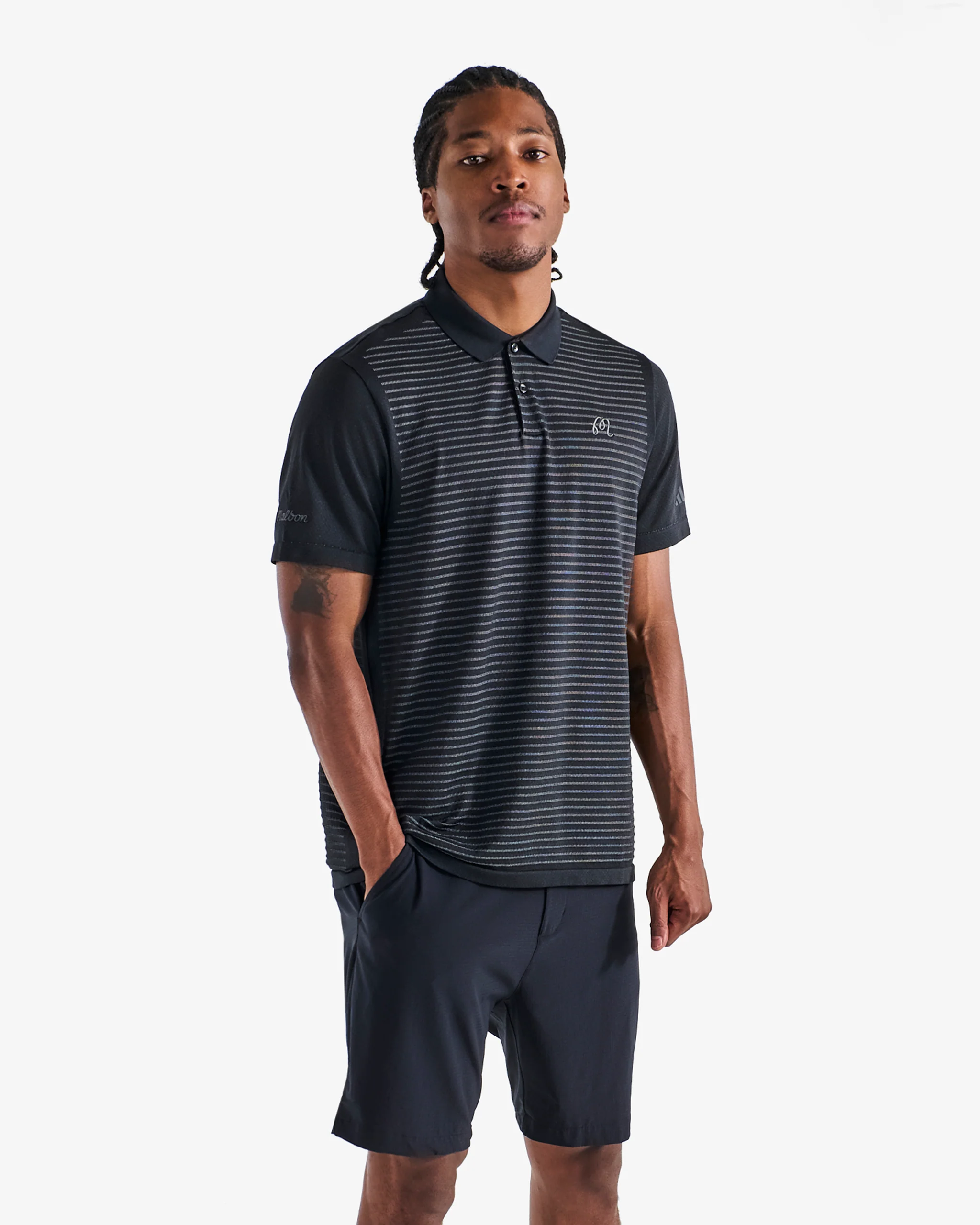 MALBON X ADIDAS ULTIMATE 365 TOUR PRIMEKNIT POLO SHIRT - Image 4