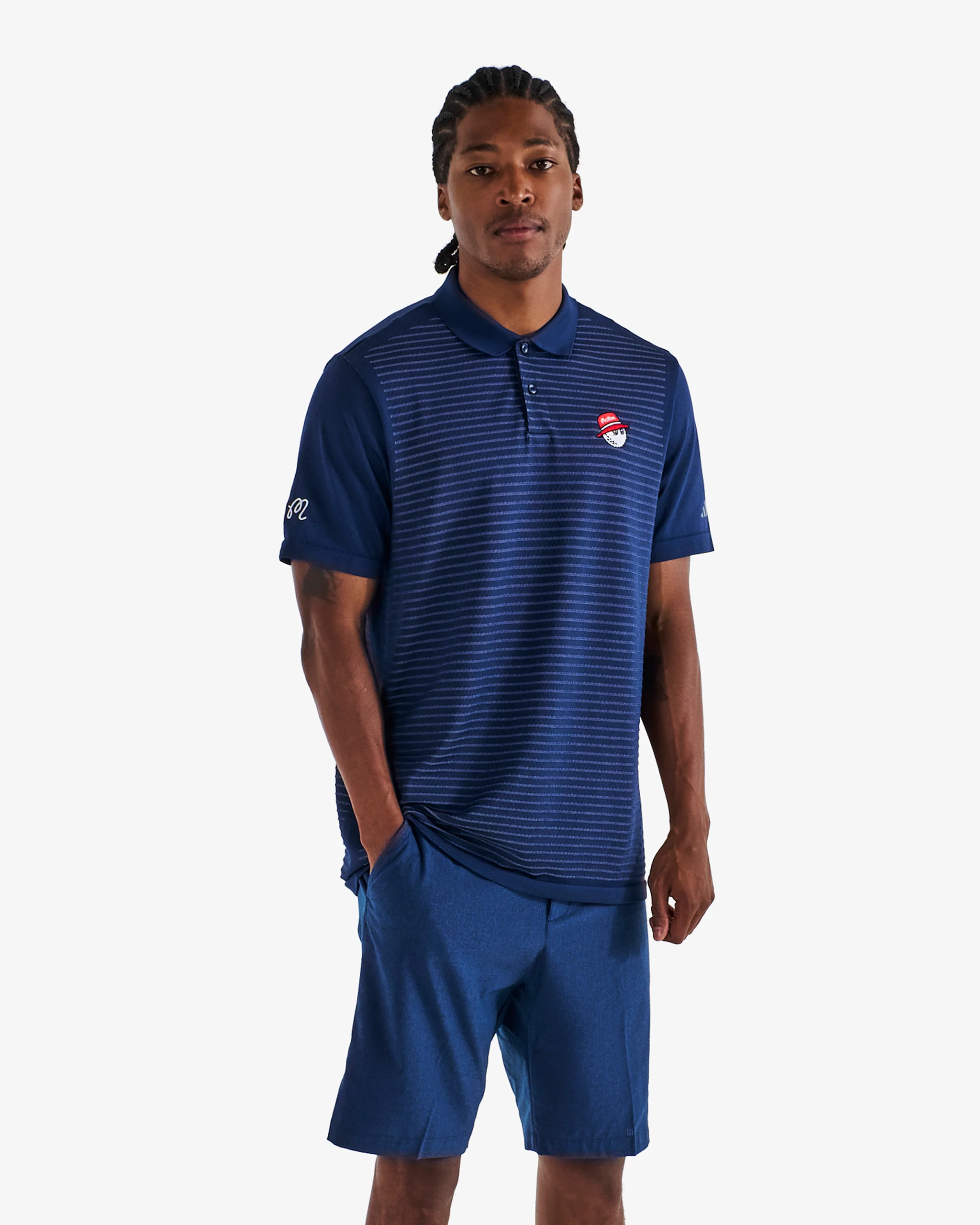 MALBON X ADIDAS ULTIMATE 365 TOUR PRIMEKNIT POLO SHIRT - Image 4