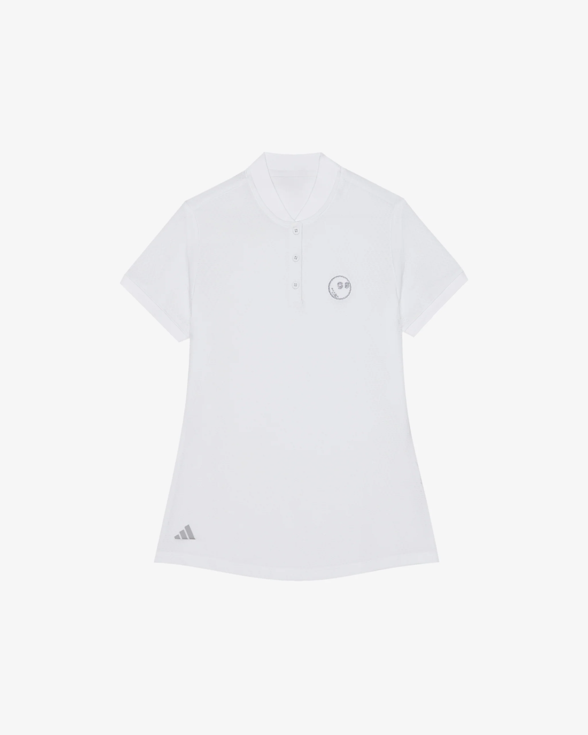 MALBON X ADIDAS WOMEN'S ULTIMATE 365 DIAMOND JACQUARD POLO