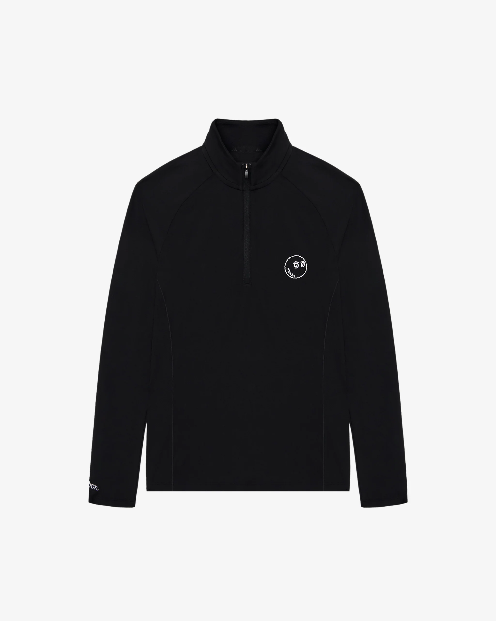 MALBON X ADIDAS WOMEN'S ULTIMATE 365 SOLID QUARTER ZIP MOCK