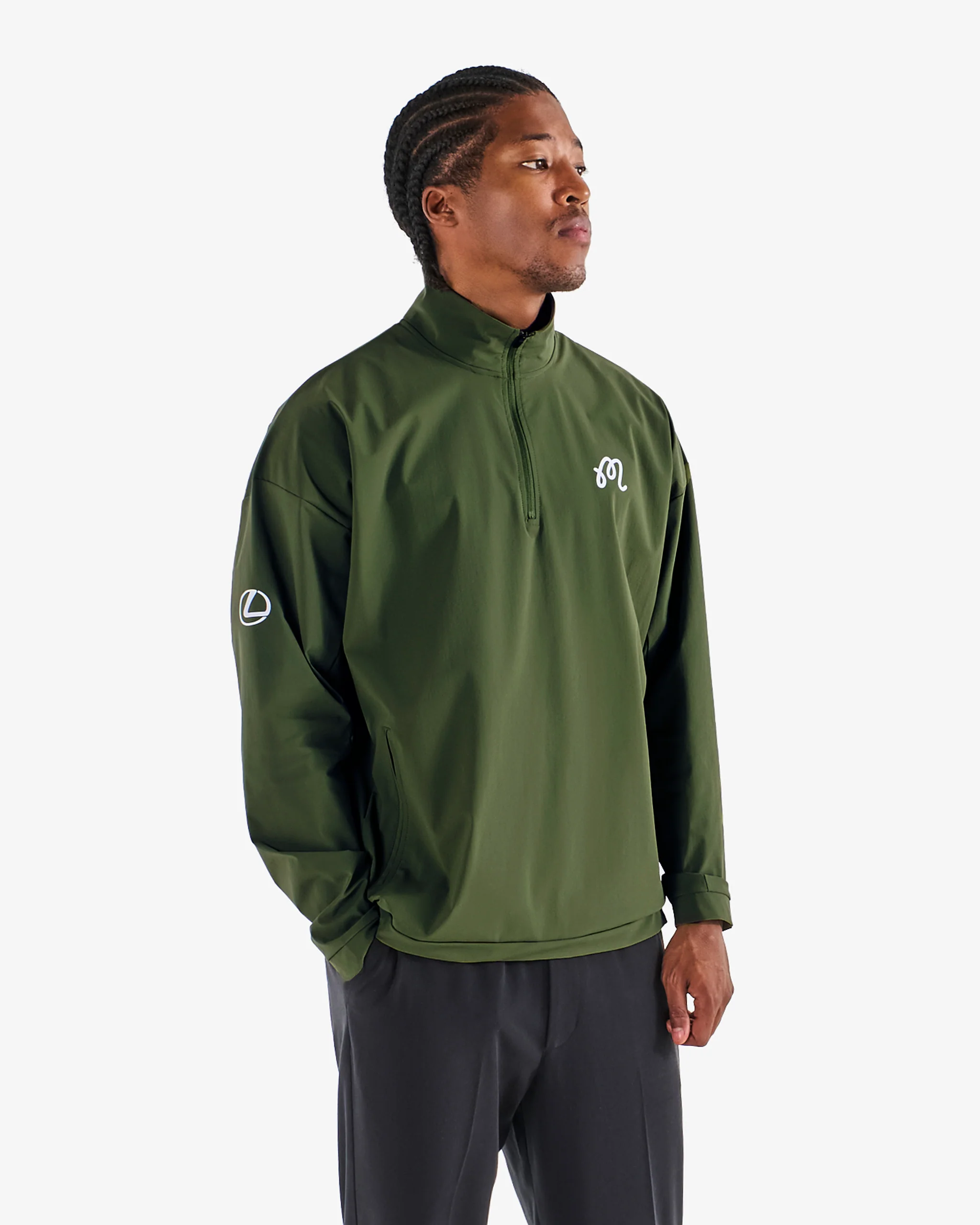 MALBON X LEXUS PERFORMANCE 1/4 ZIP SHELL PULLOVER - Image 4