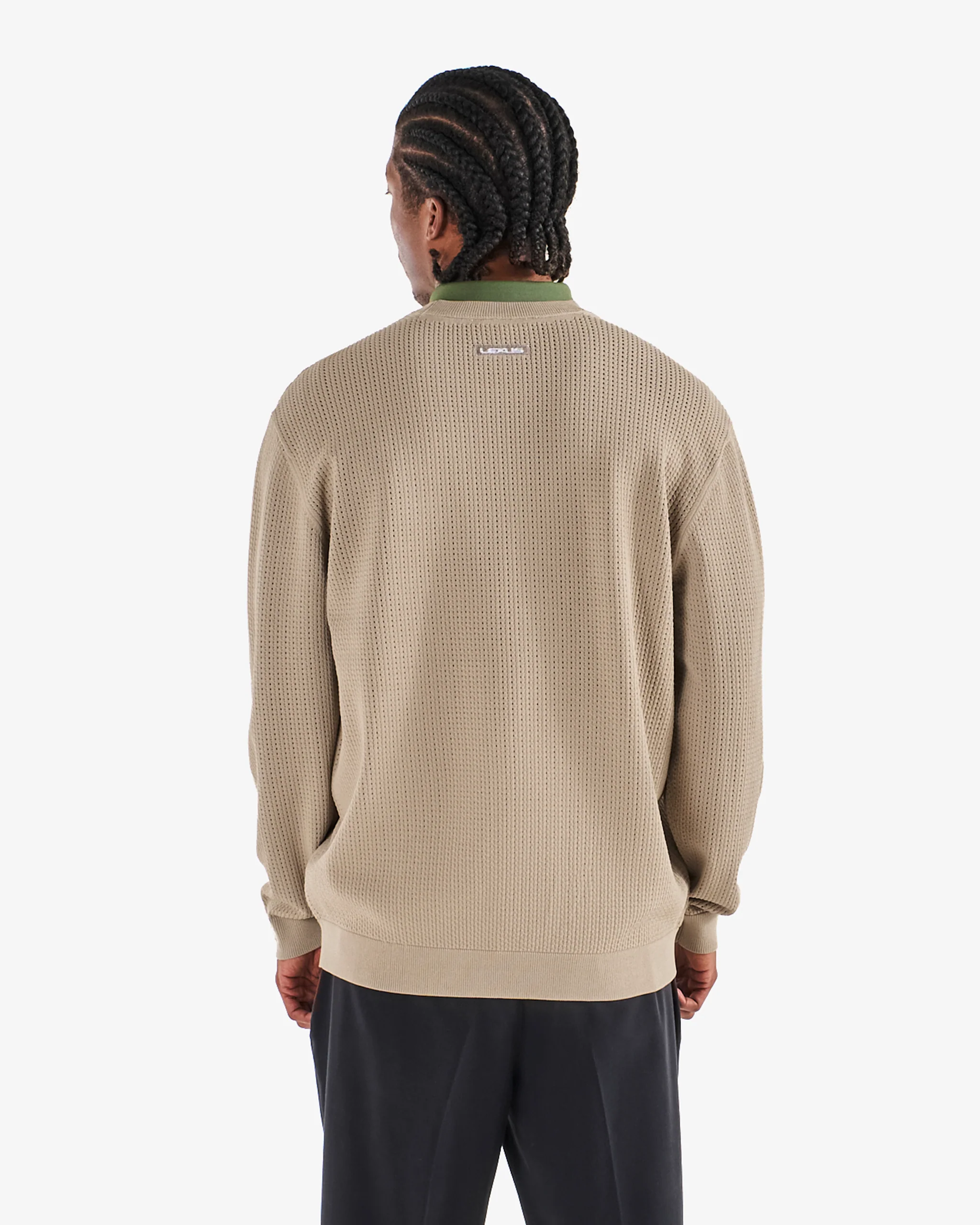 MALBON X LEXUS POLY PERFORATED CREWNECK - Image 4
