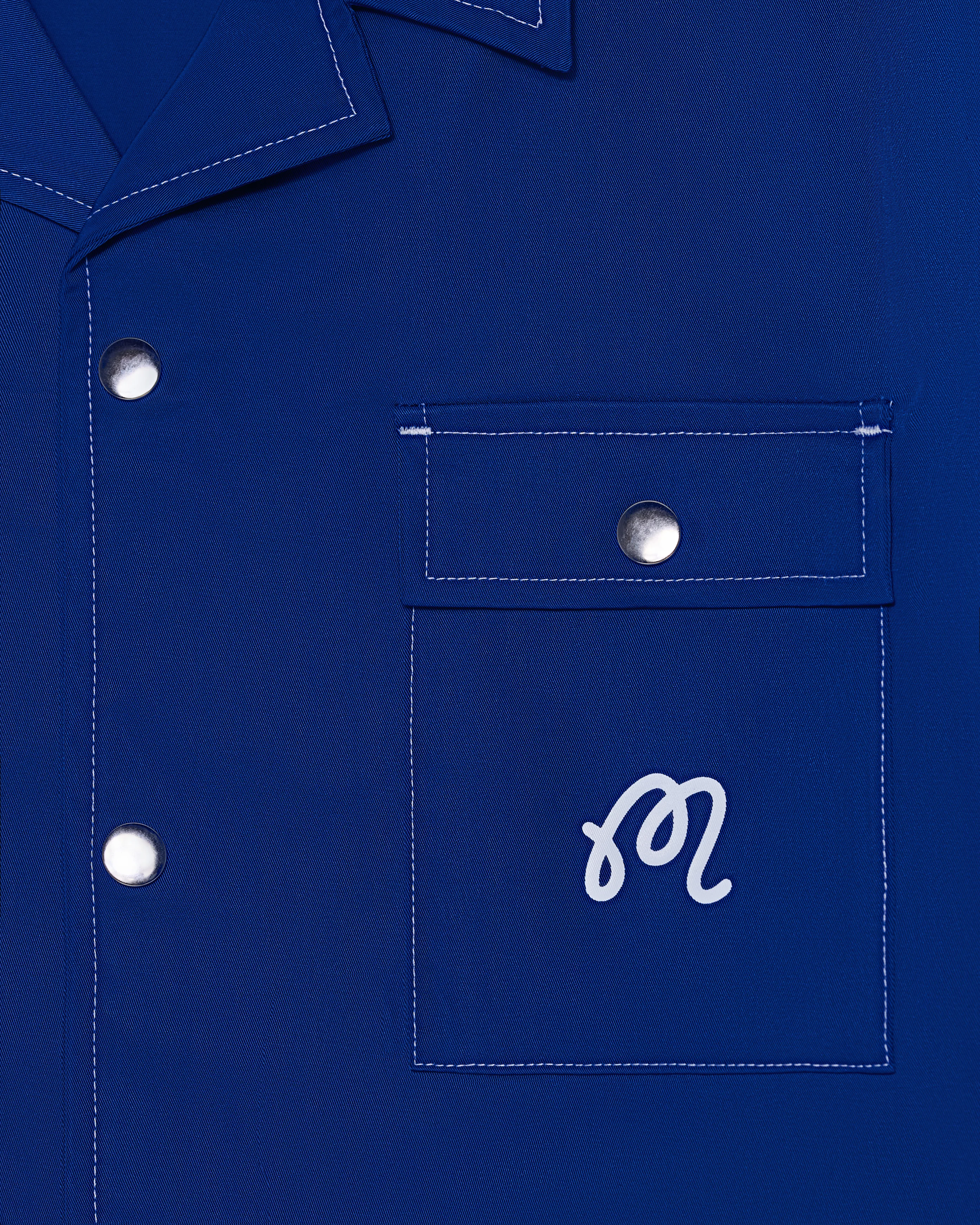 MENTON NYLON CAMP COLLAR SHIRT - Image 3