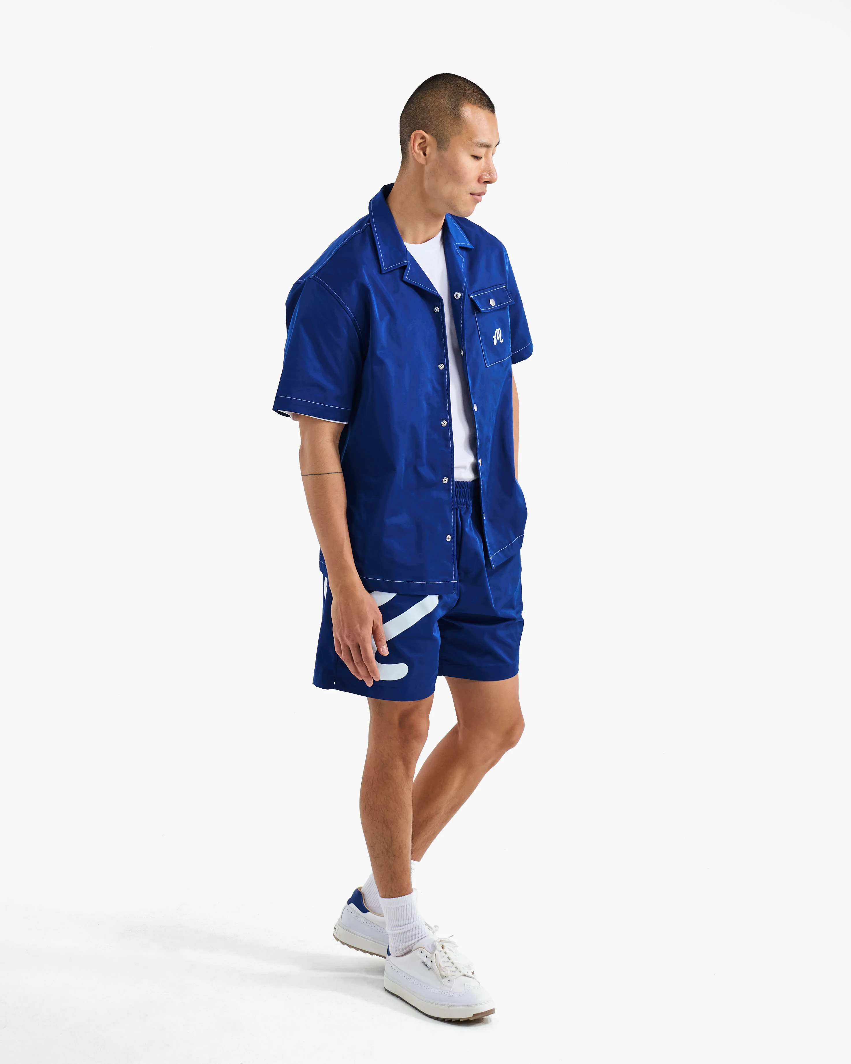 MENTON NYLON CAMP COLLAR SHIRT - Image 4