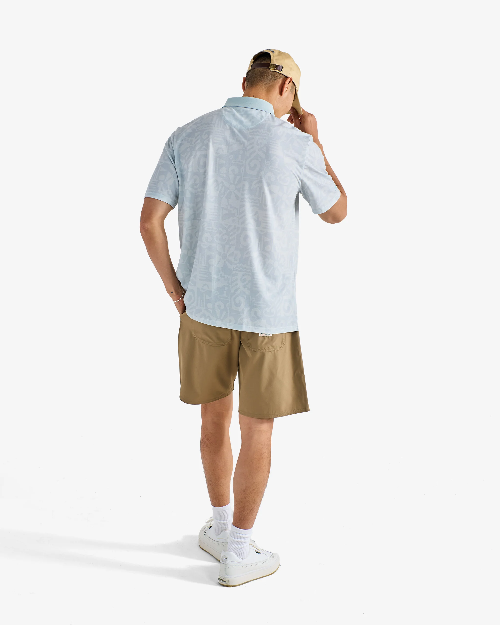 MEZZO PERFORMANCE PIQUE PRINTED POLO - Image 5