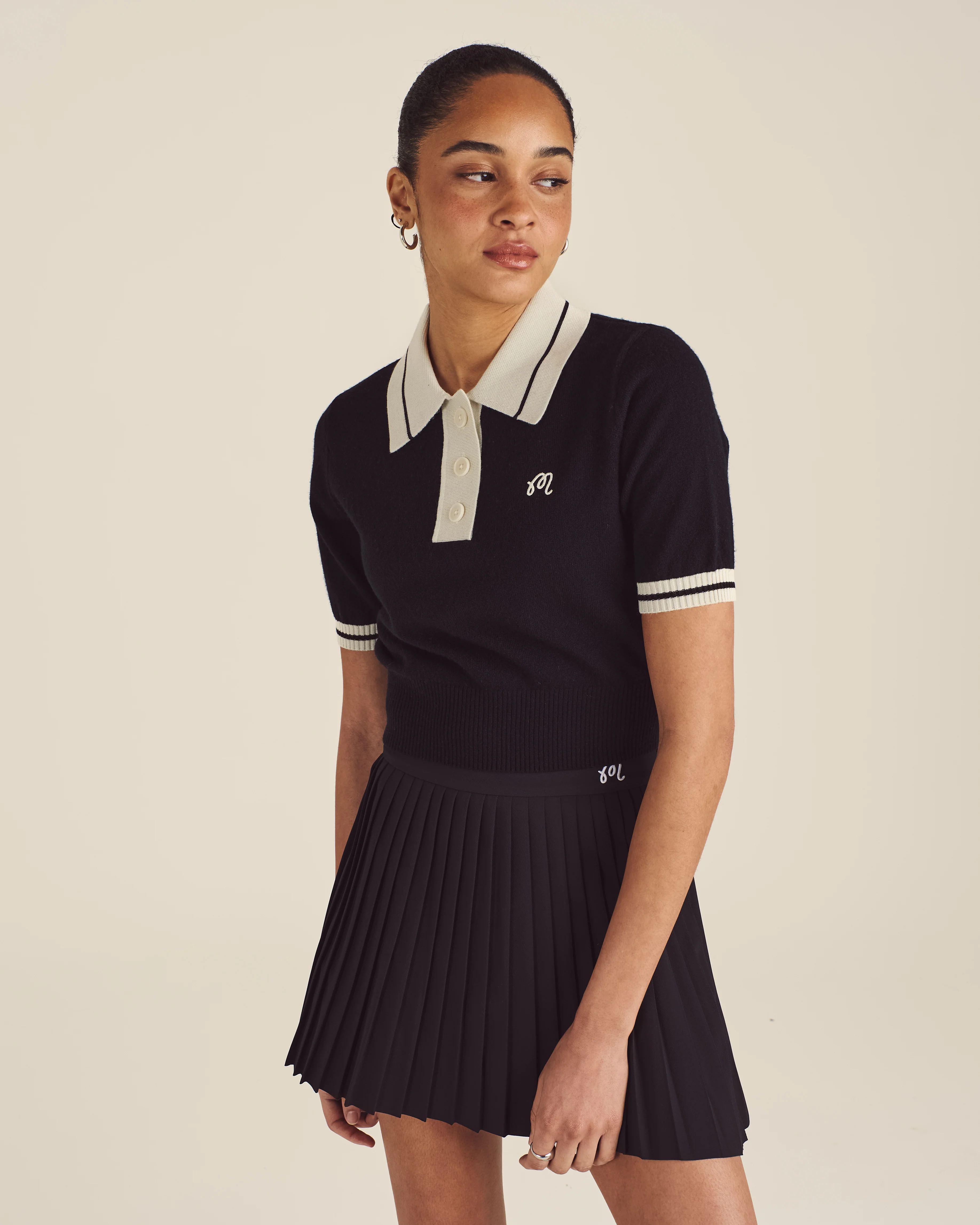 MIKAYLA KNIT POLO - Image 3