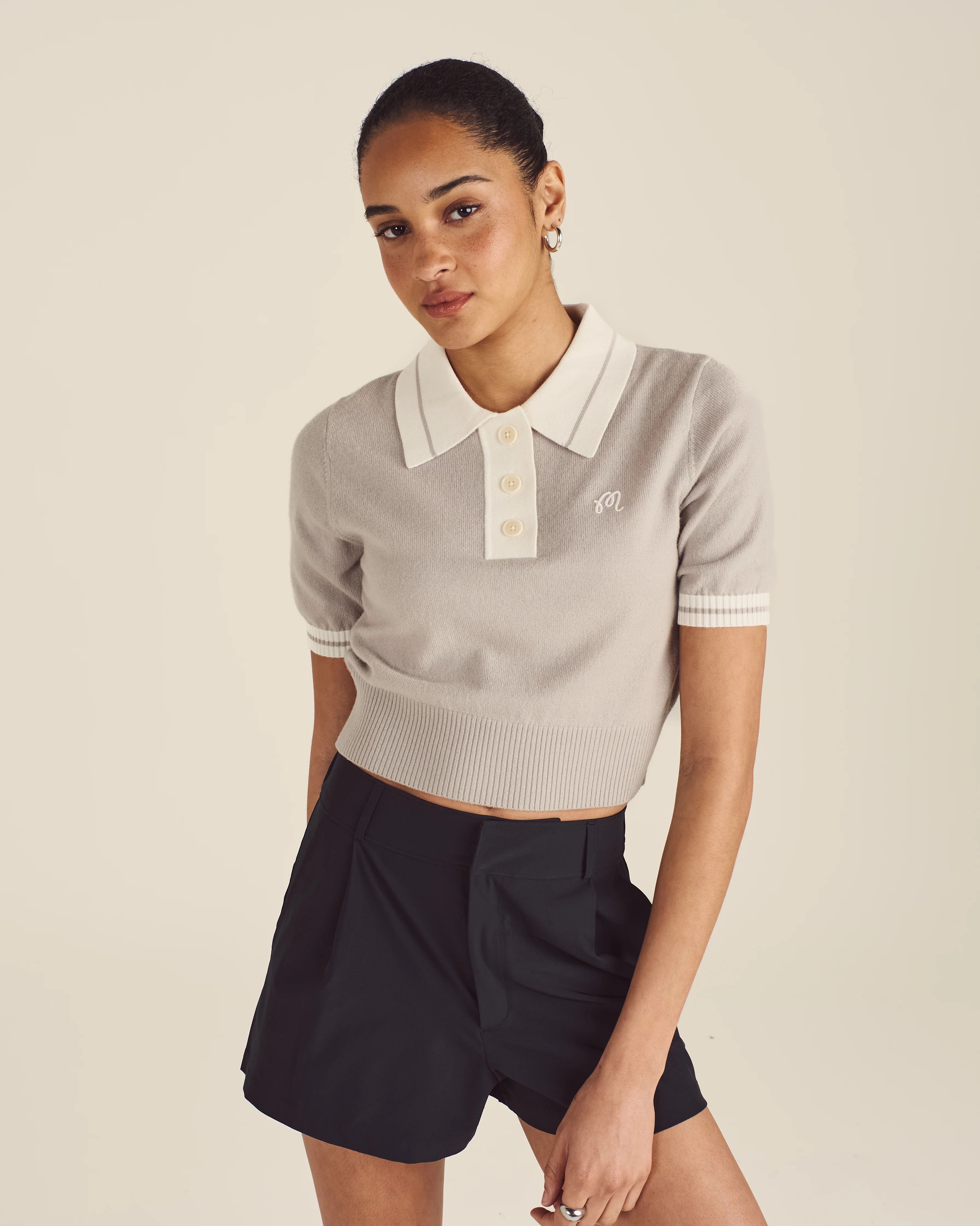 MIKAYLA KNIT POLO - Image 2