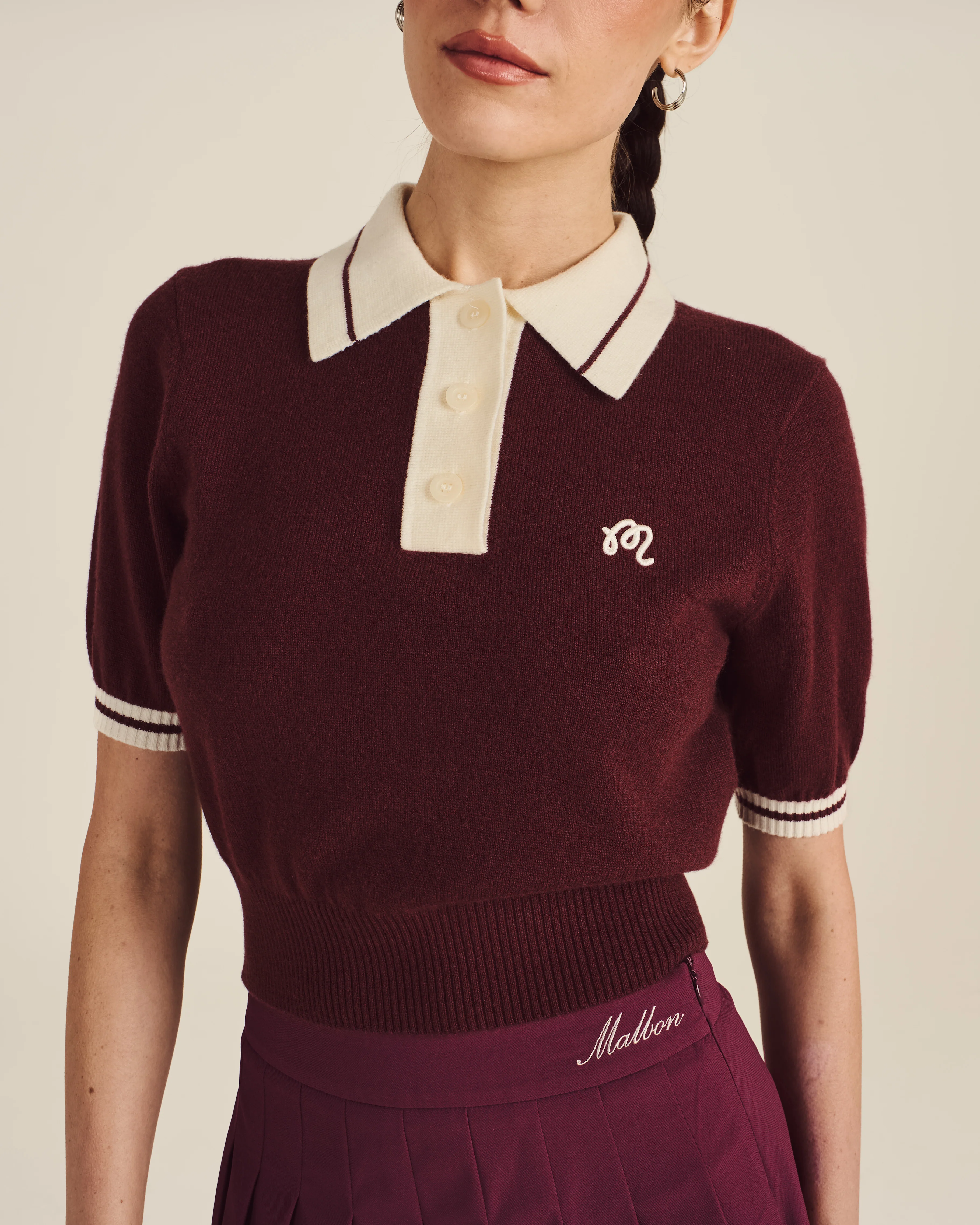 MIKAYLA KNIT POLO - Image 3