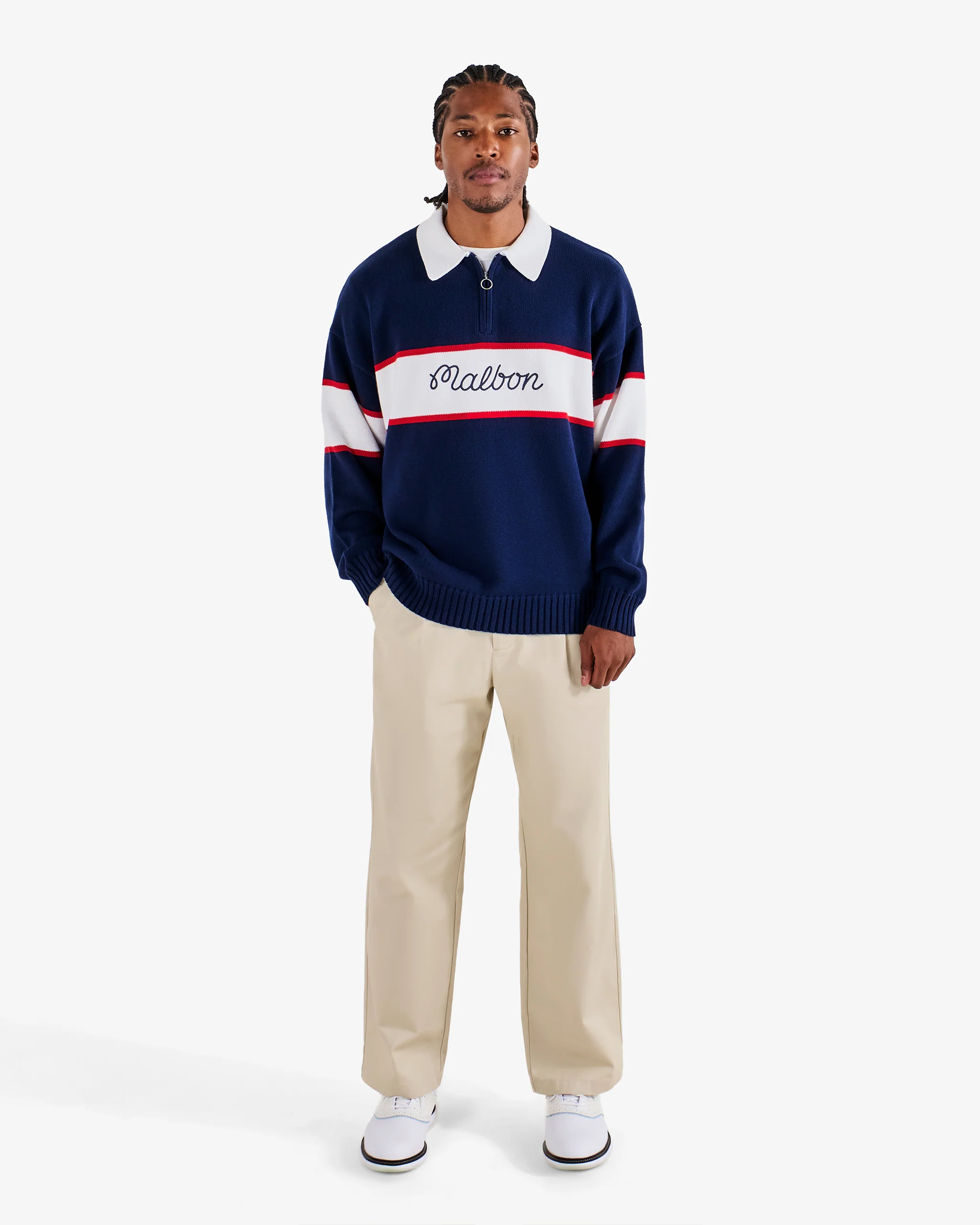 BENNETT KNIT POLO SWEATER - Image 2