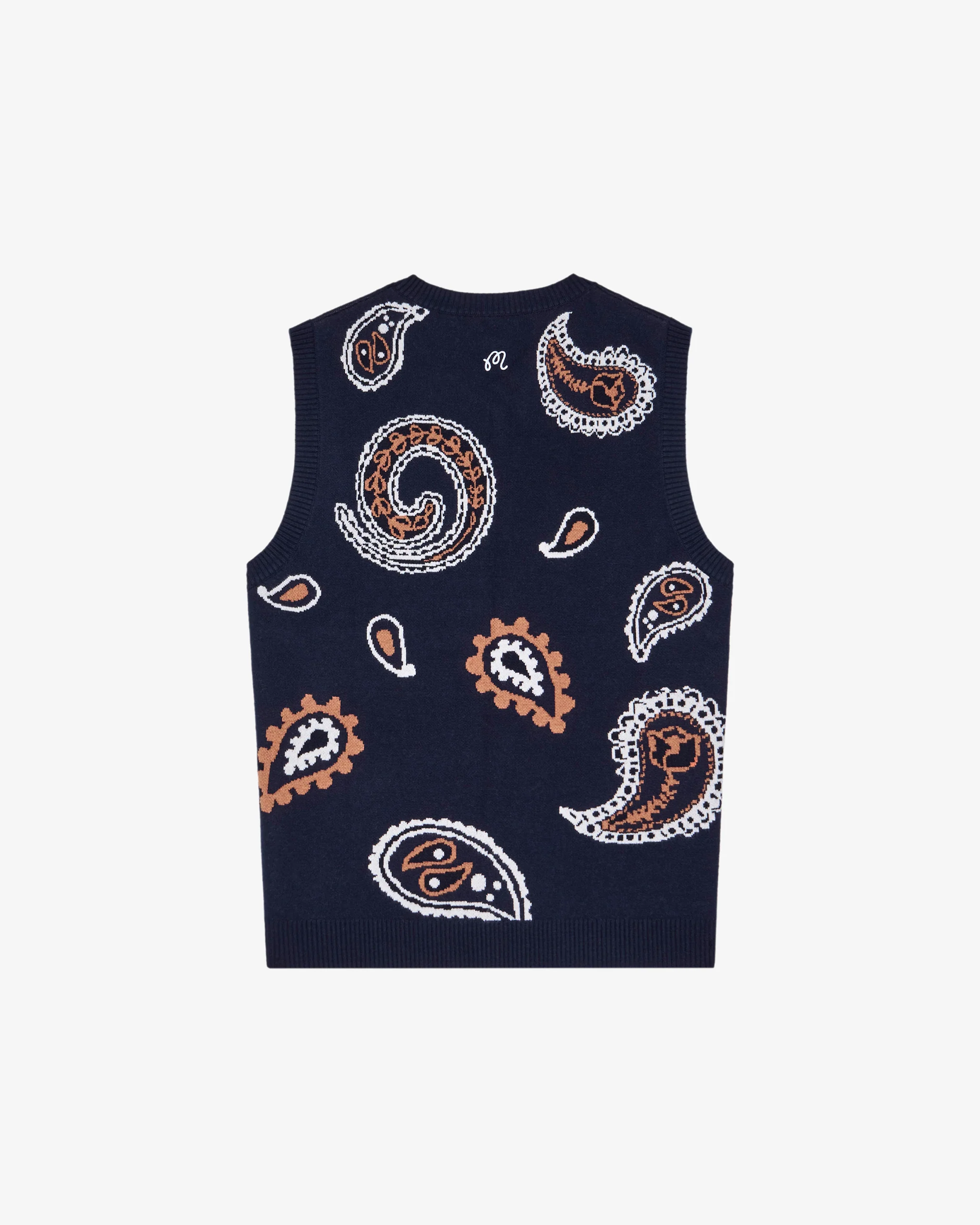 PAISLEY SWEATER VEST - Image 5