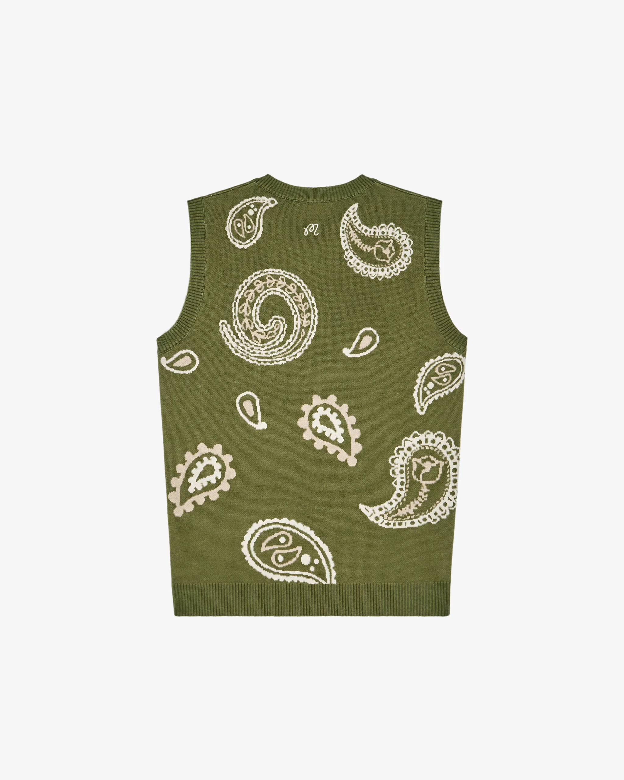 PAISLEY SWEATER VEST - Image 5