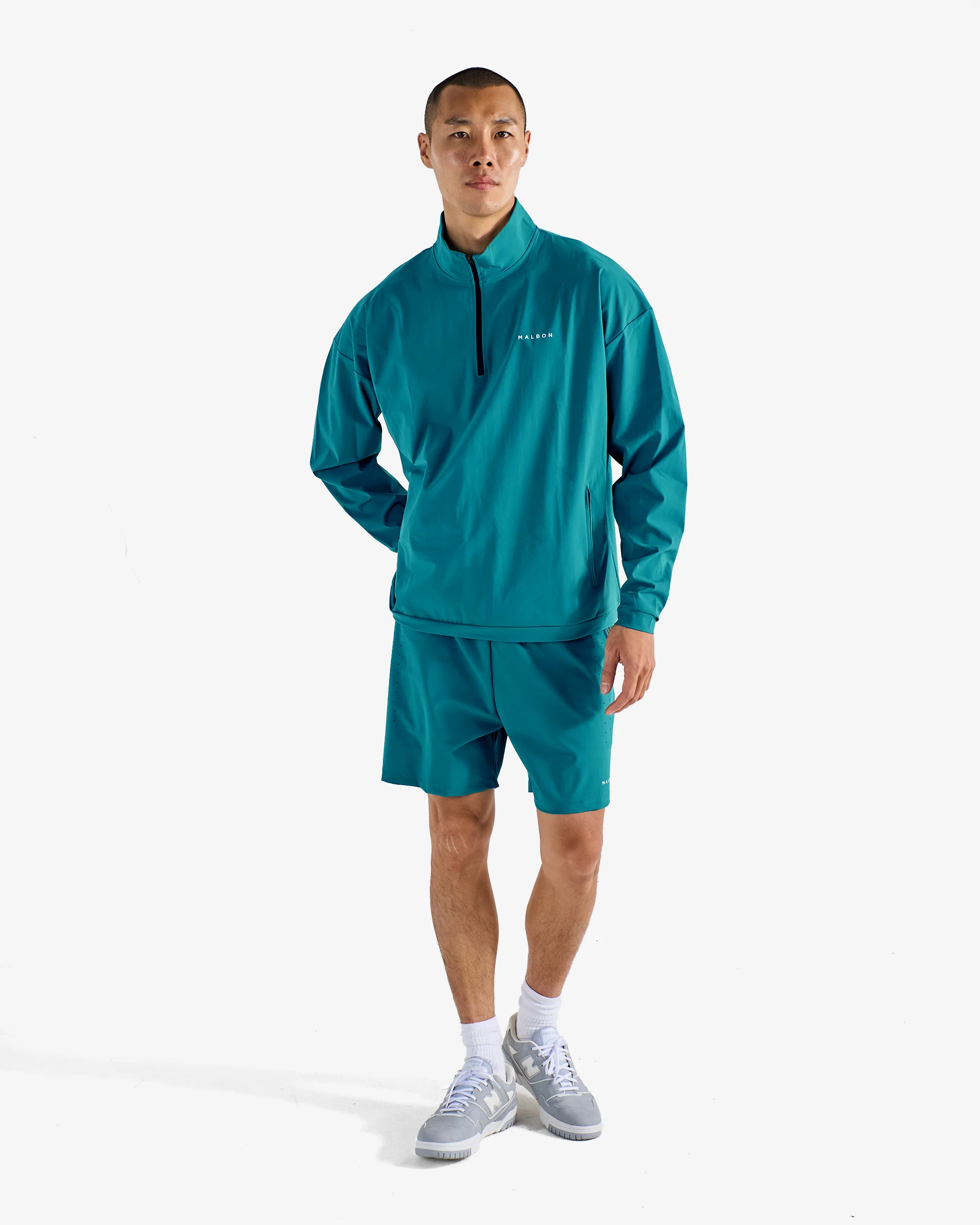 PERFORMANCE QUARTER ZIP SHELL PULLOVER - Image 2