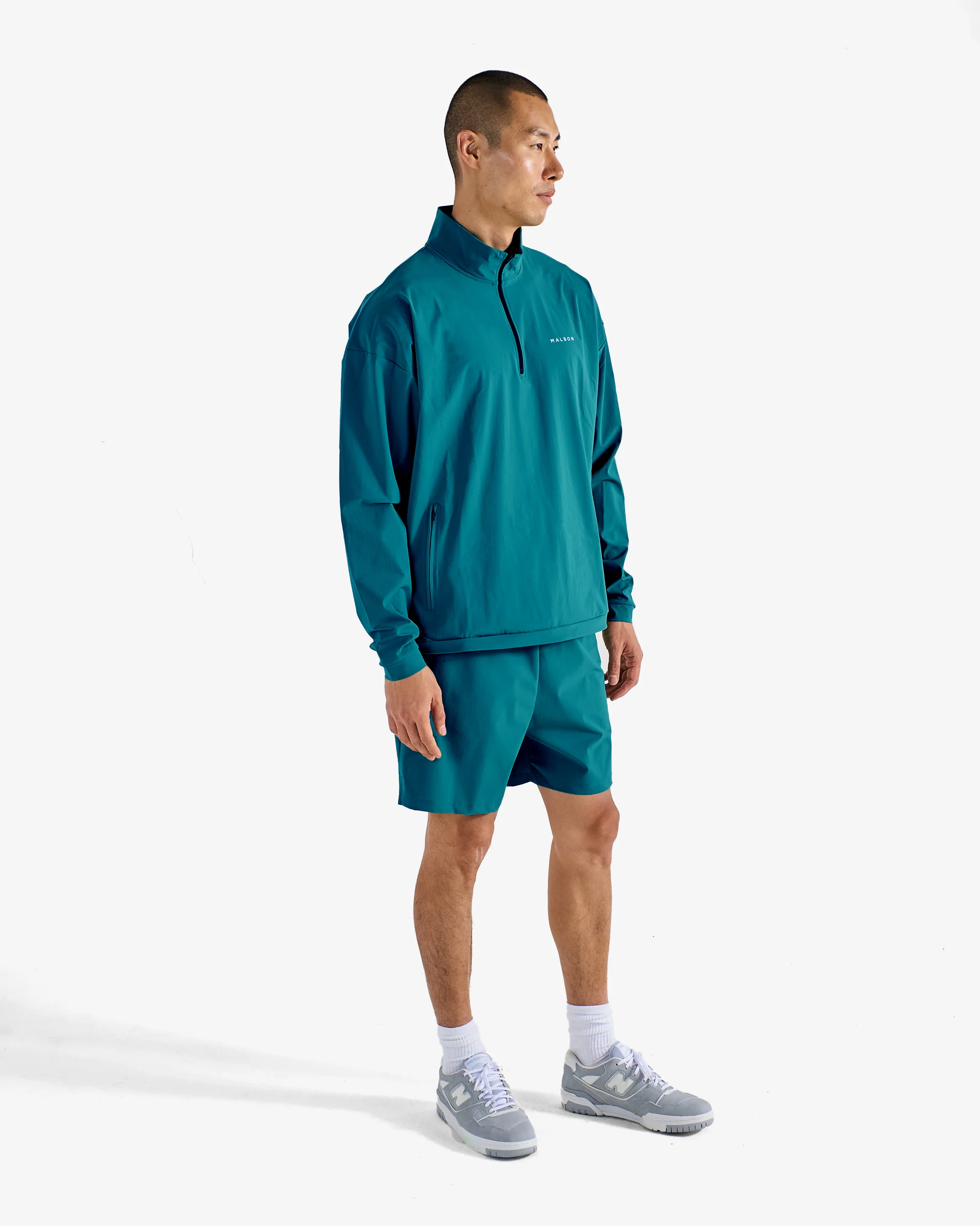 PERFORMANCE QUARTER ZIP SHELL PULLOVER - Image 4