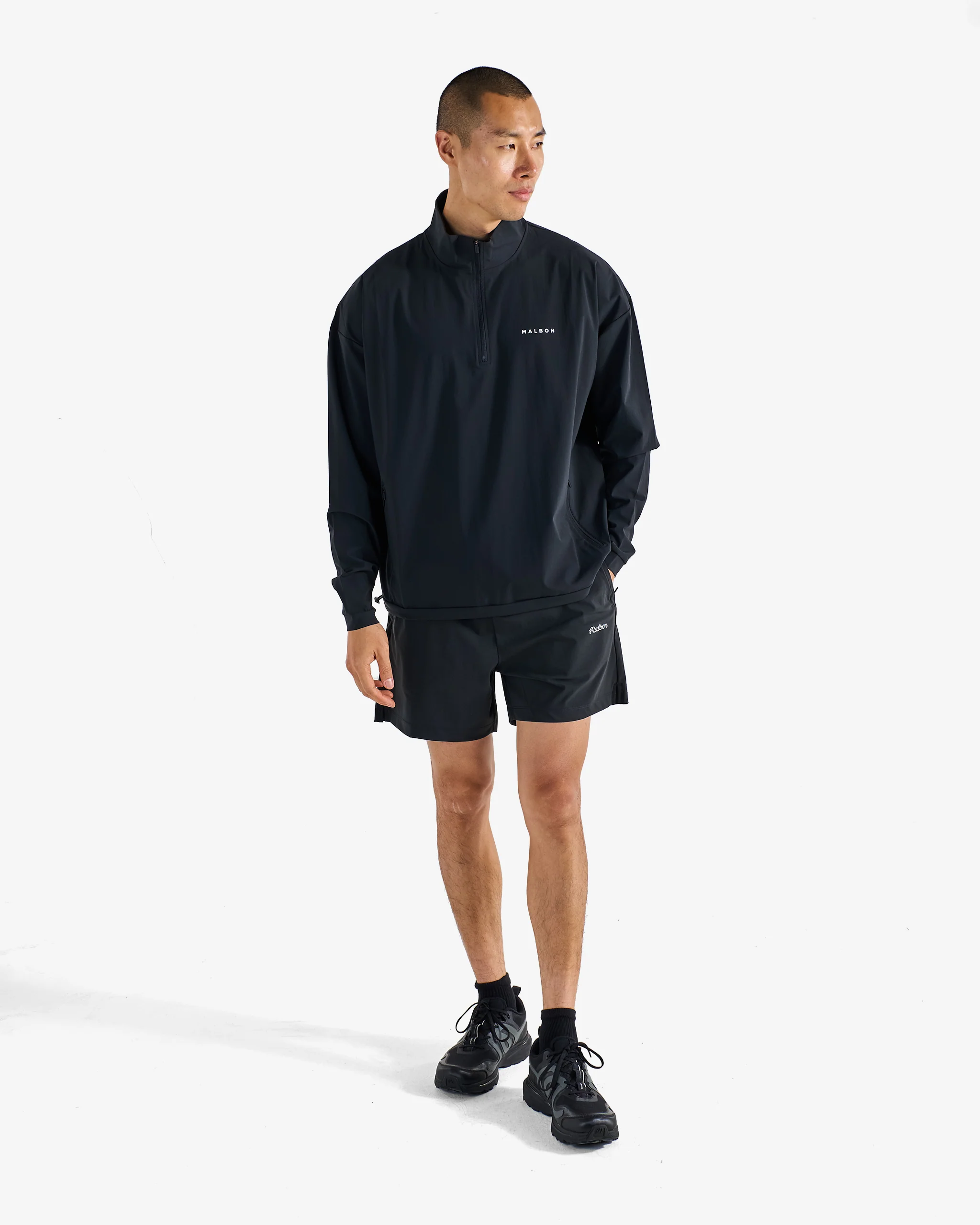 PERFORMANCE QUARTER ZIP SHELL PULLOVER - Image 2