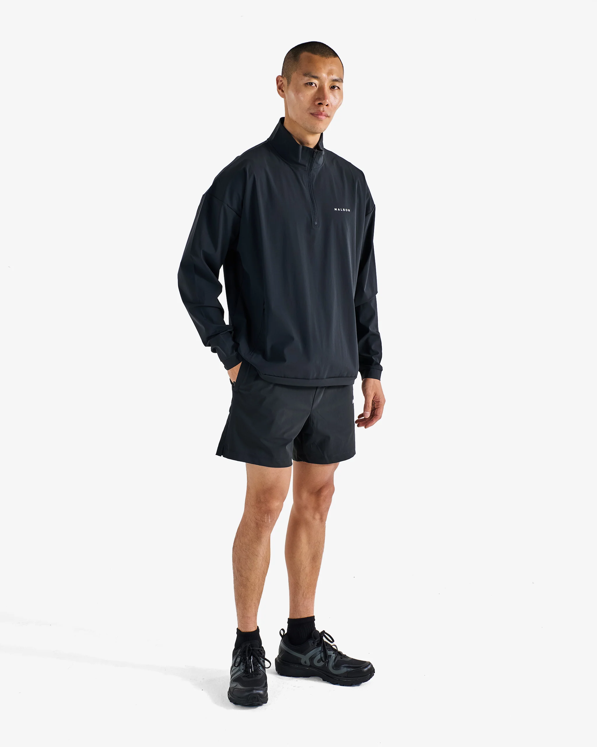 PERFORMANCE QUARTER ZIP SHELL PULLOVER - Image 4