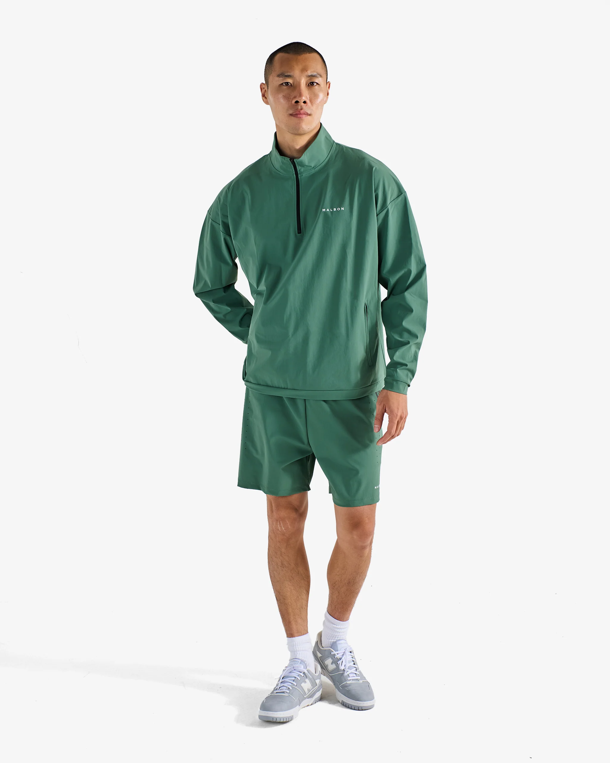 PERFORMANCE QUARTER ZIP SHELL PULLOVER - Image 2