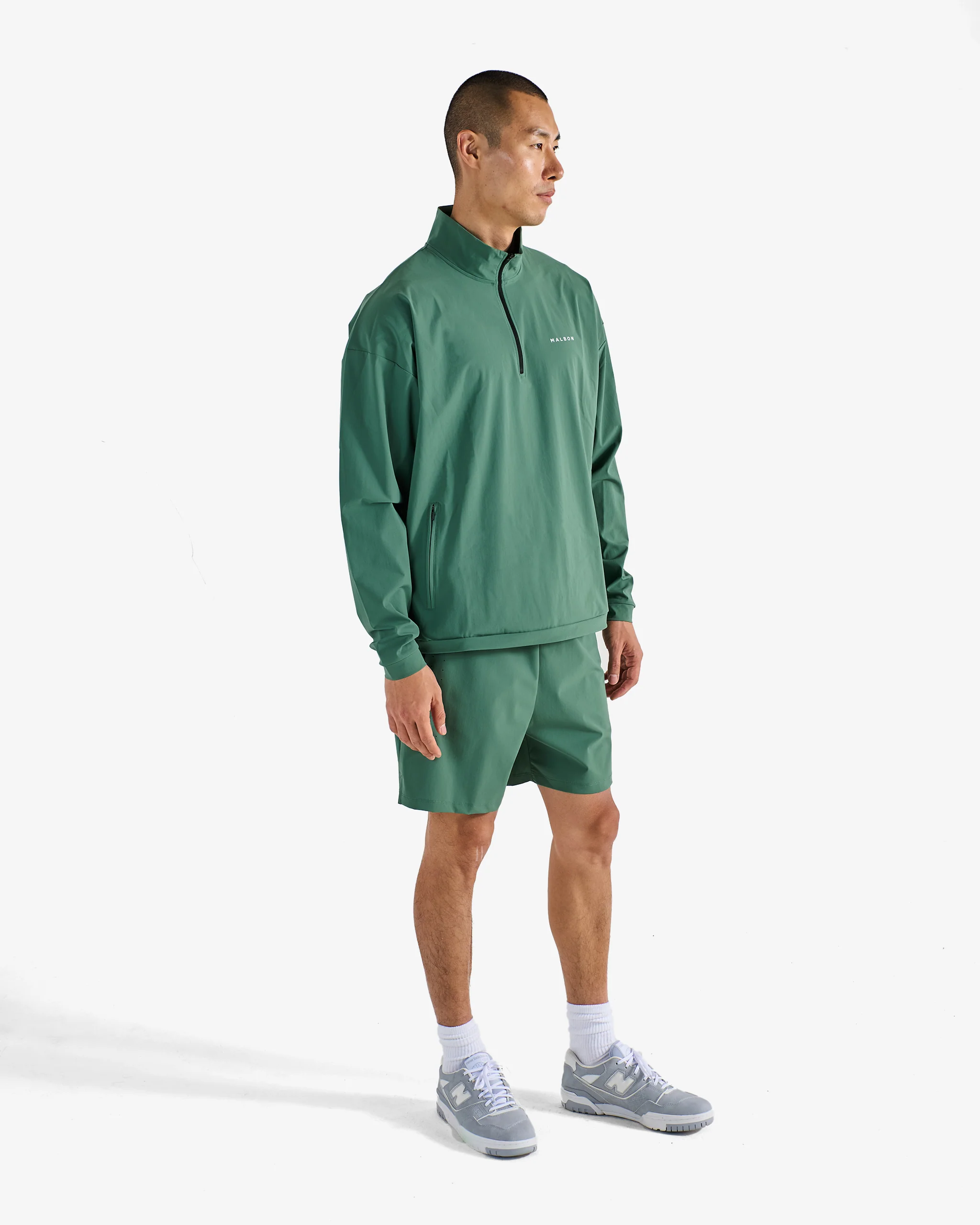 PERFORMANCE QUARTER ZIP SHELL PULLOVER - Image 4