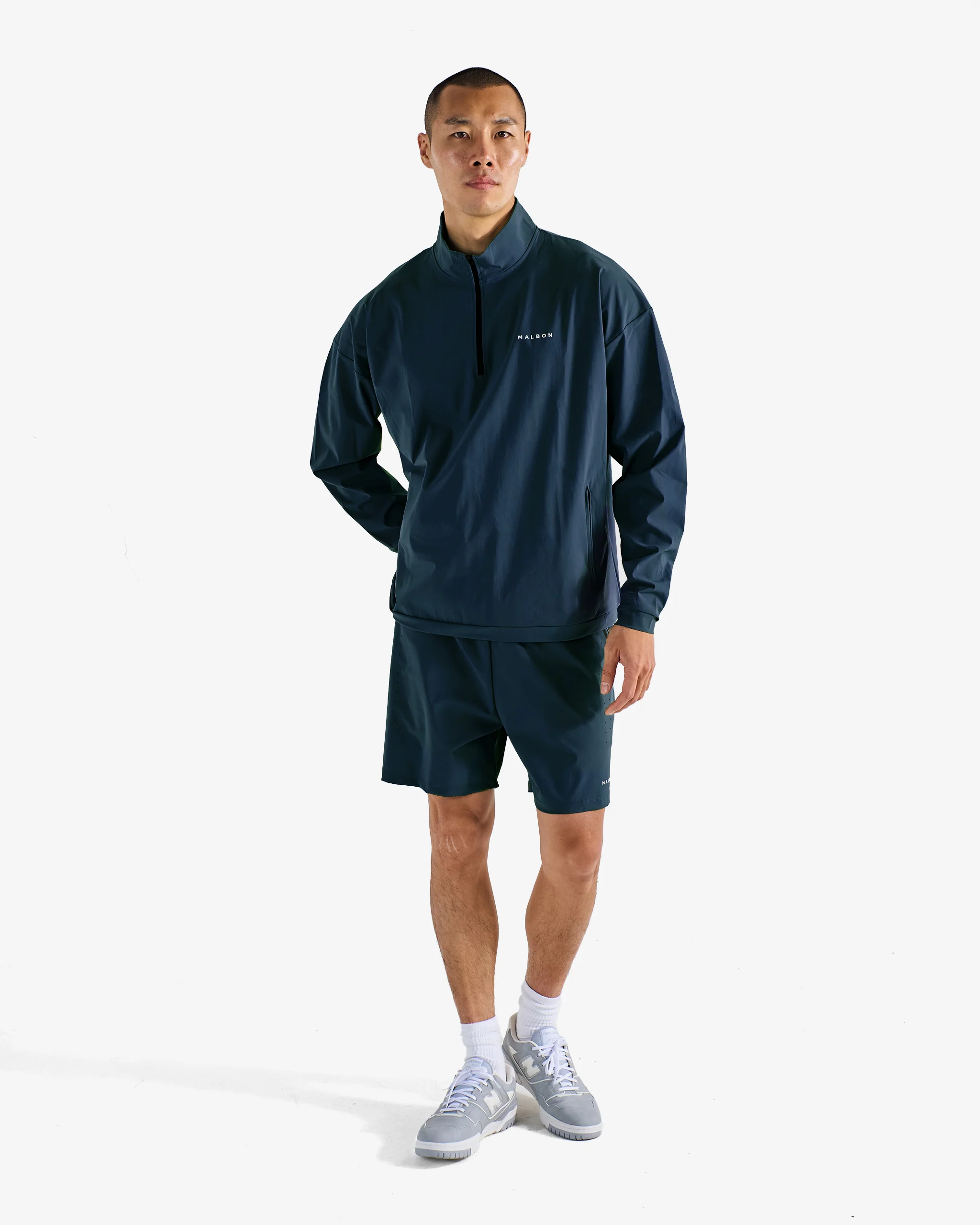 PERFORMANCE QUARTER ZIP SHELL PULLOVER - Image 2