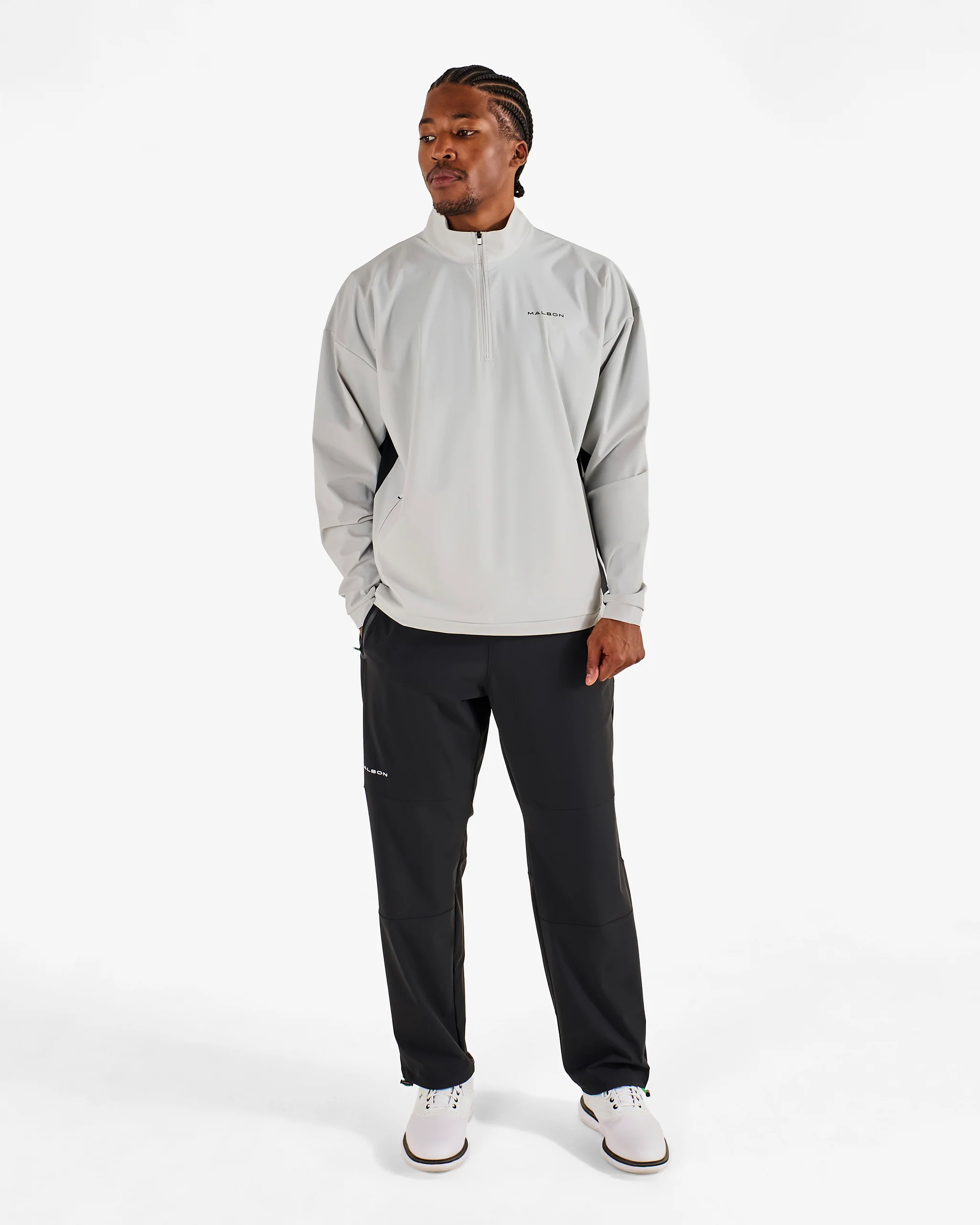 PERFORMANCE QUARTER ZIP SHELL PULLOVER - Image 2