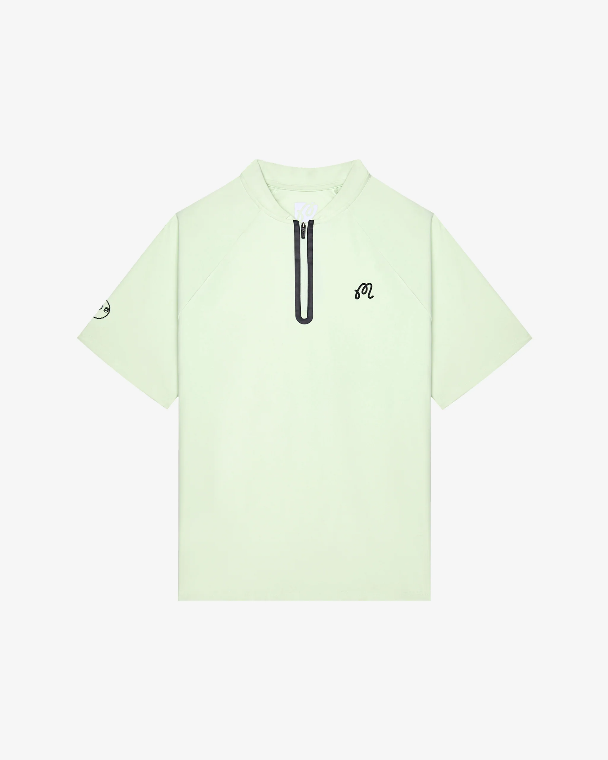 PERFORMANCE ZIP BLADE COLLAR POLO