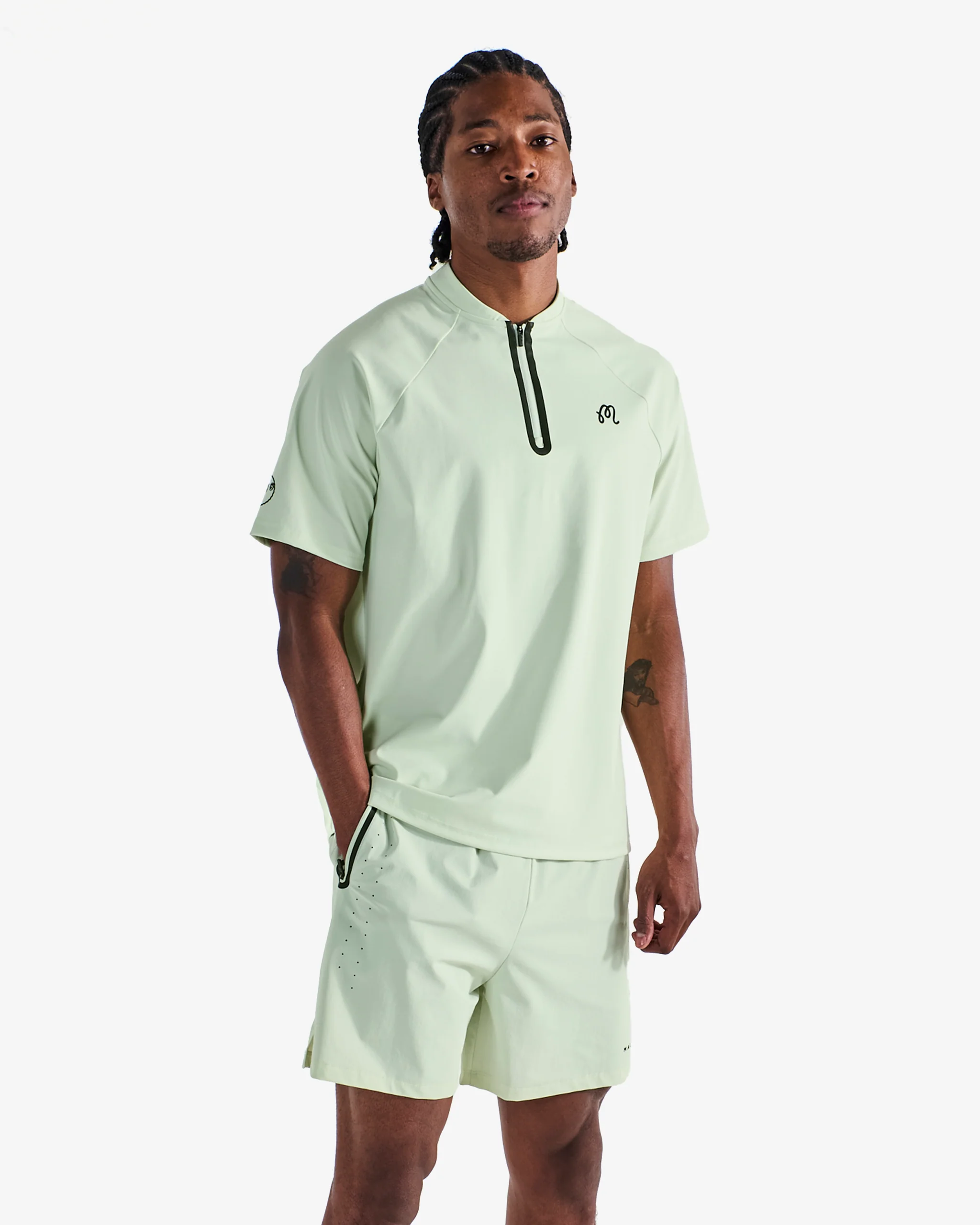 PERFORMANCE ZIP BLADE COLLAR POLO - Image 4