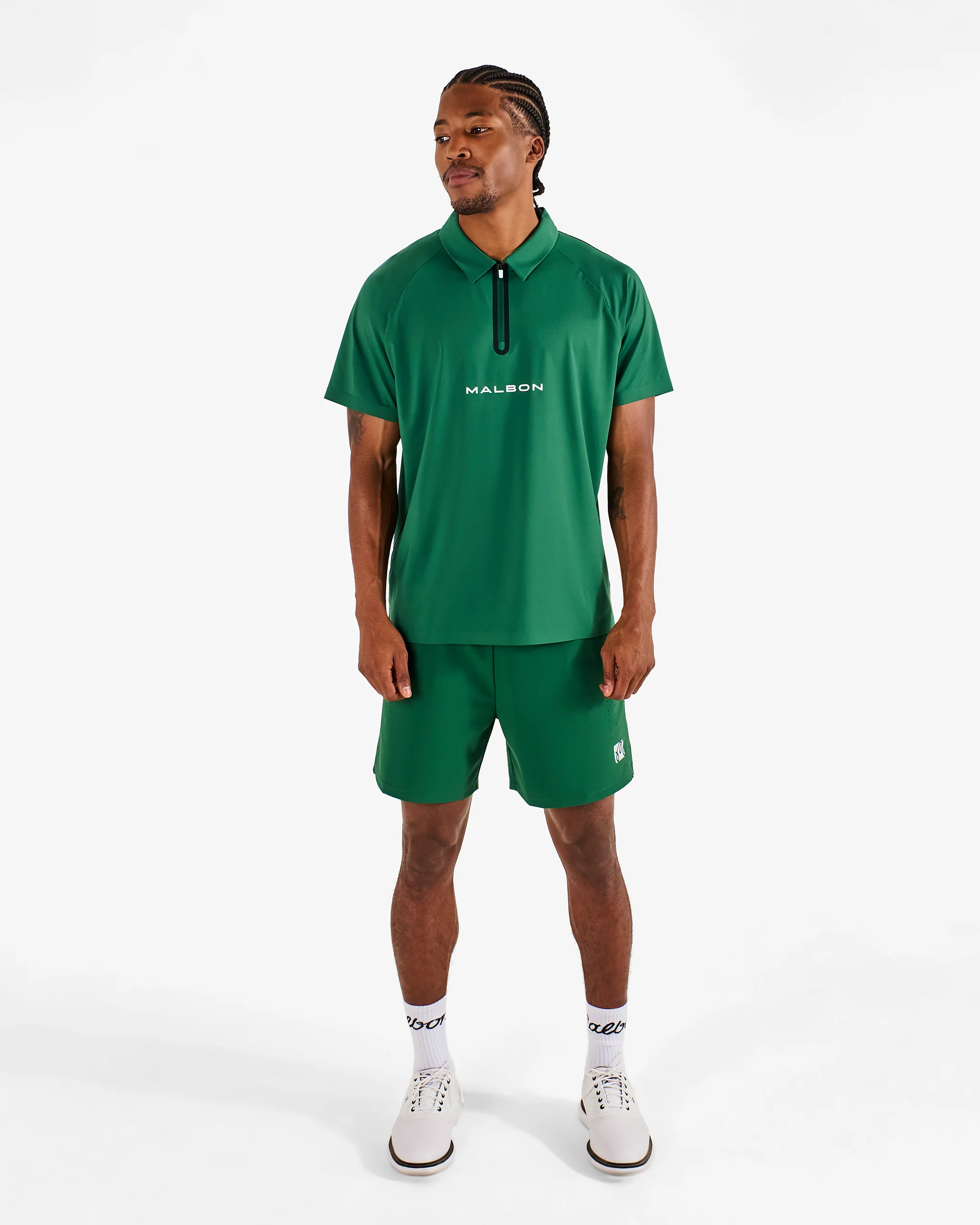 PERFORMANCE ZIP RAGLAN POLO - Image 2