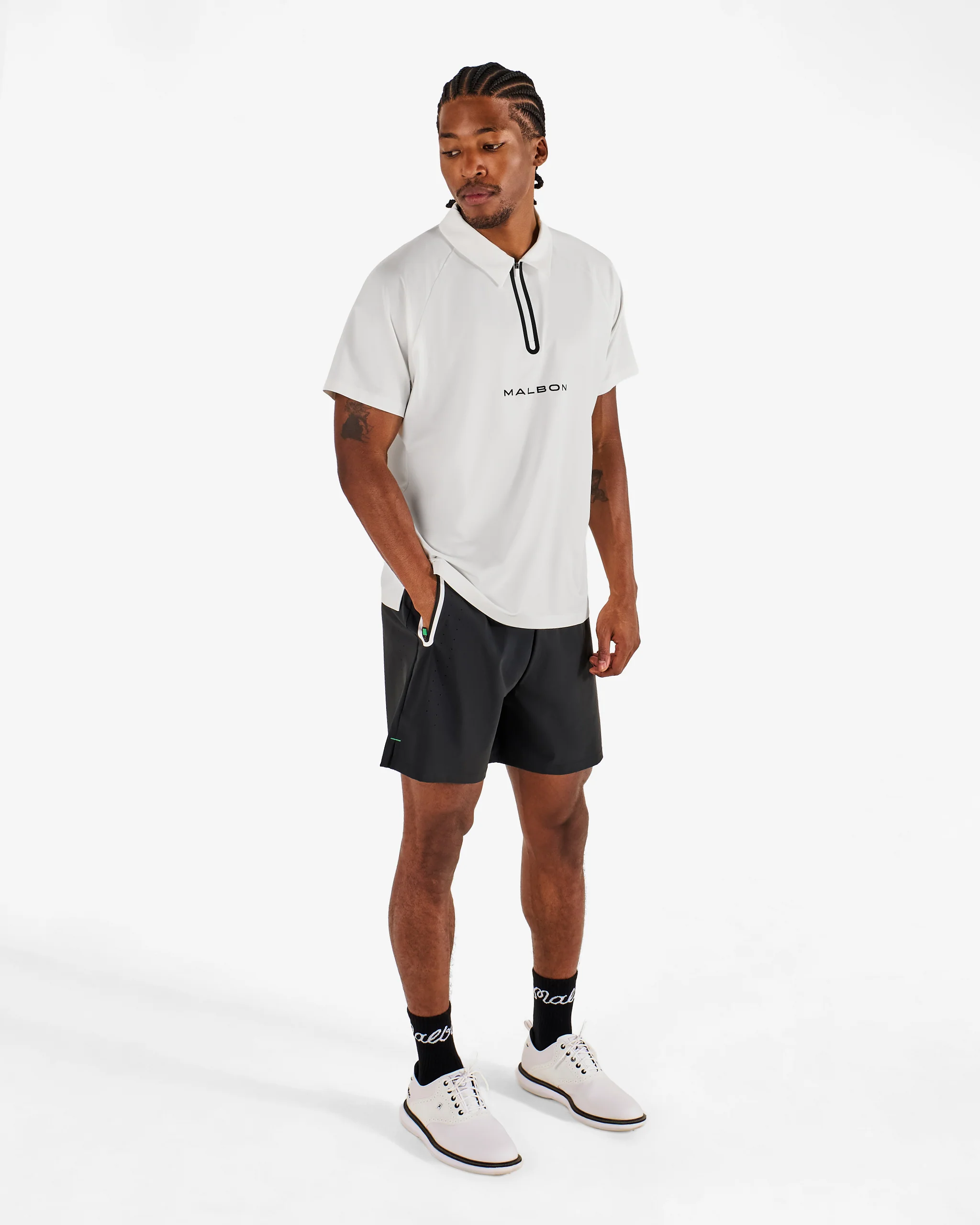 PERFORMANCE ZIP RAGLAN POLO - Image 4