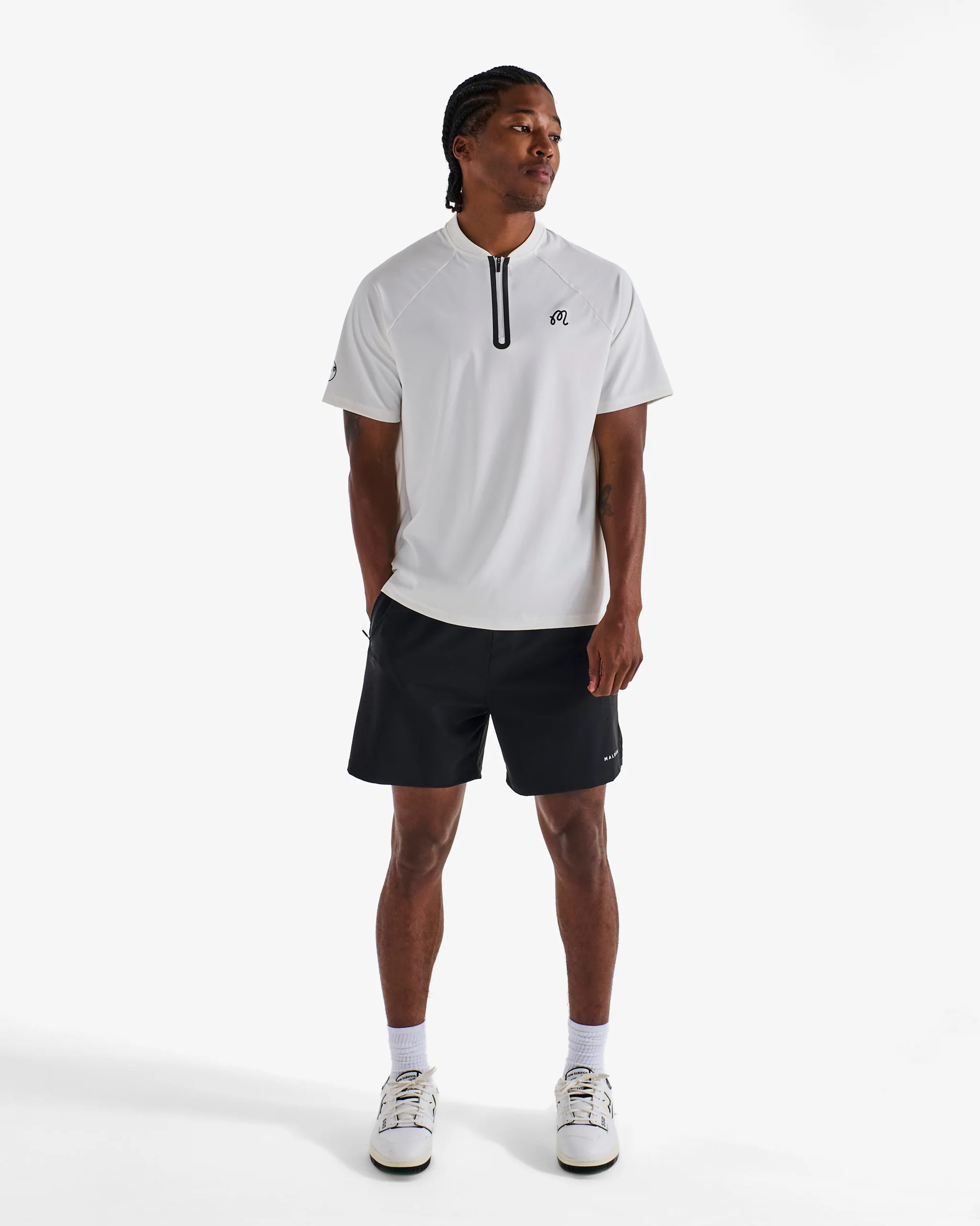 PERFORMANCE ZIP BLADE COLLAR POLO - Image 2