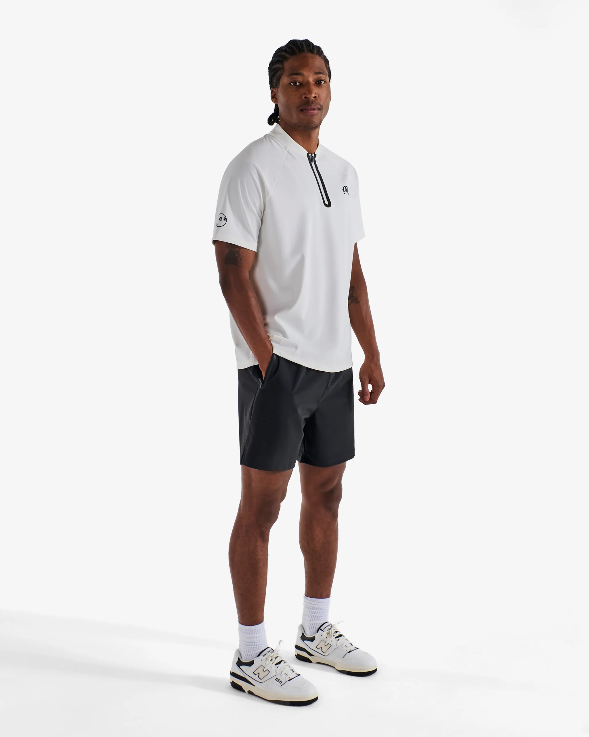 PERFORMANCE ZIP BLADE COLLAR POLO - Image 3