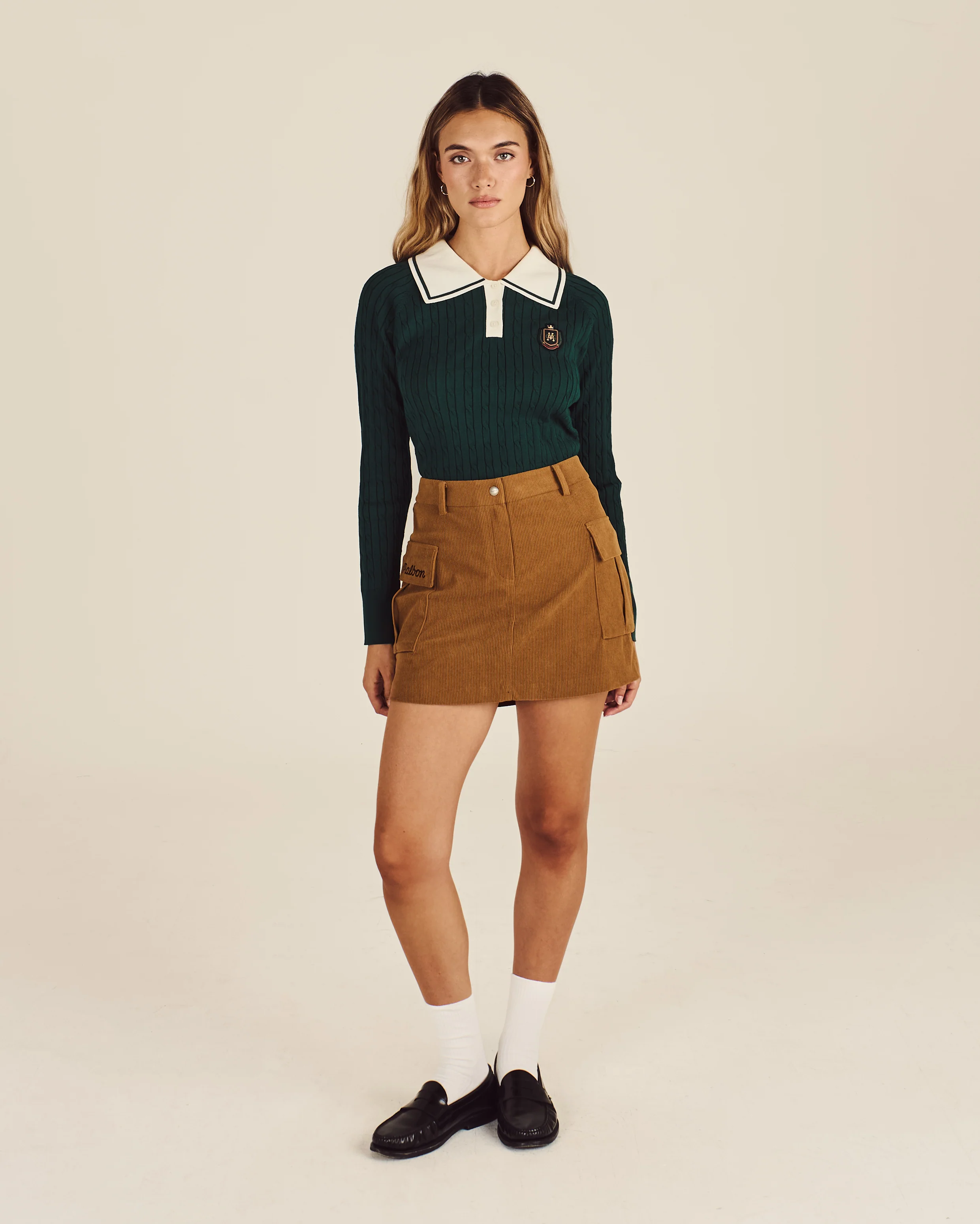 PRESERVE CORDUROY CARGO SKIRT - Image 2