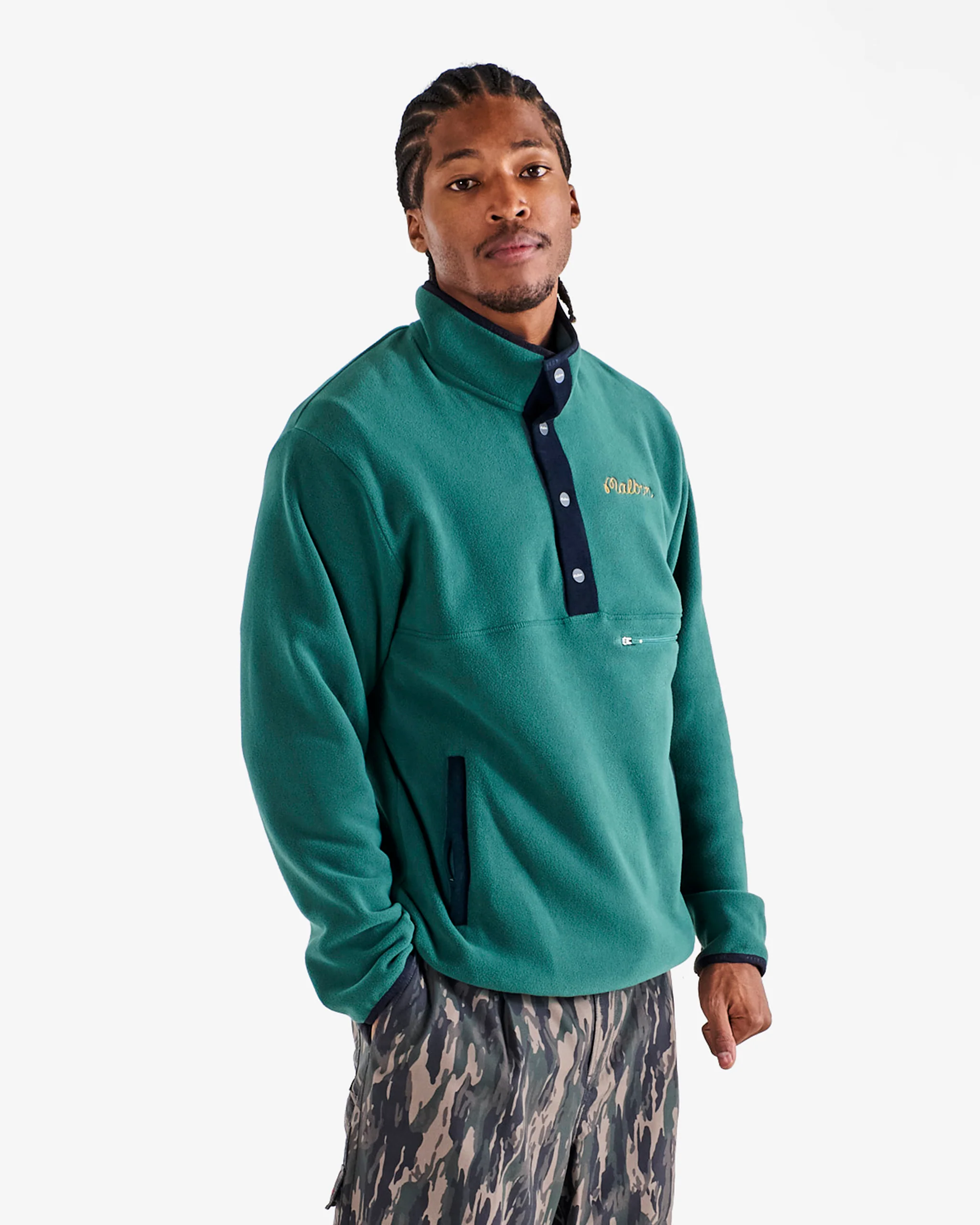 PRESERVE FLEECE HALF ZIP ANORAK - Image 3