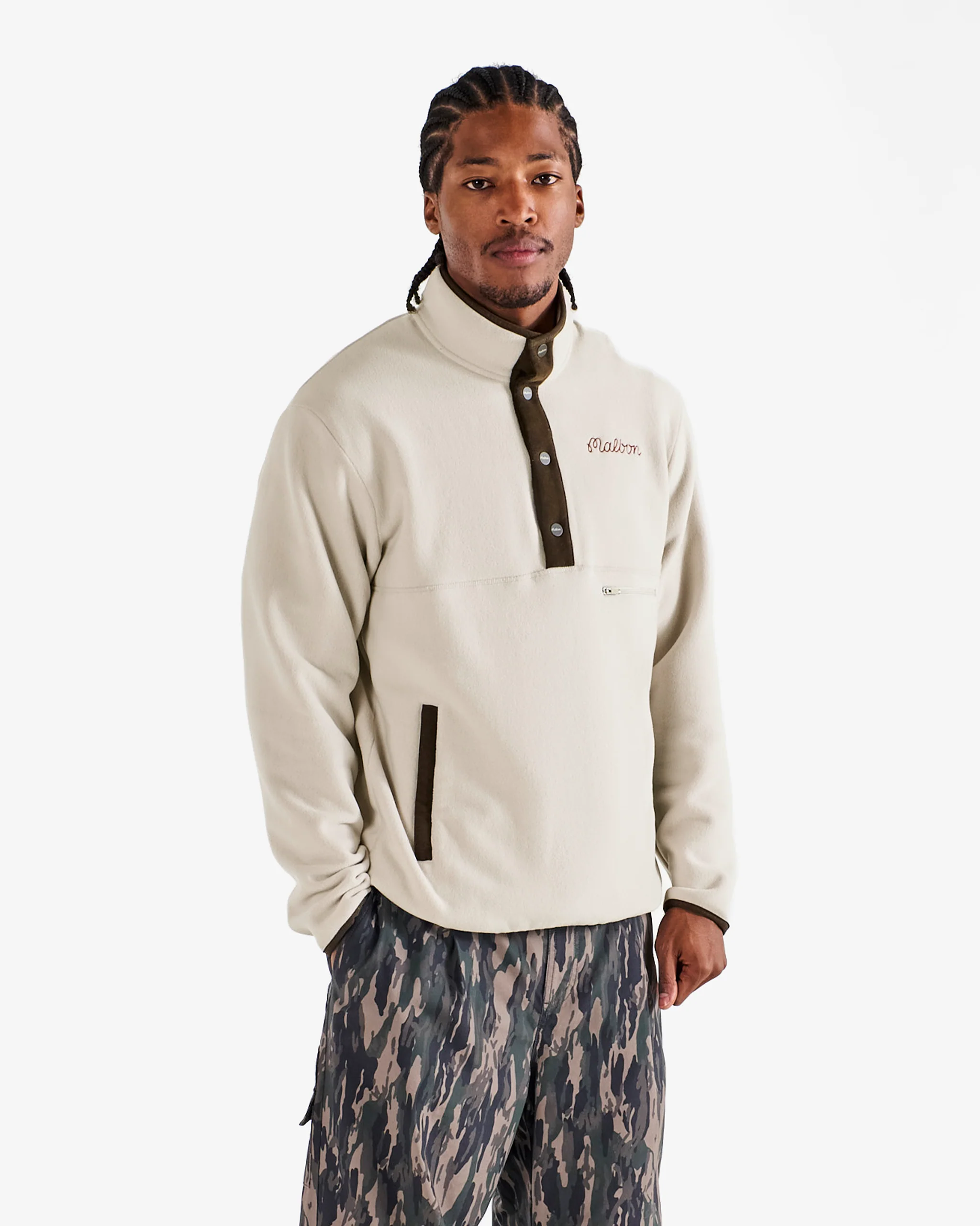 PRESERVE FLEECE HALF ZIP ANORAK - Image 3