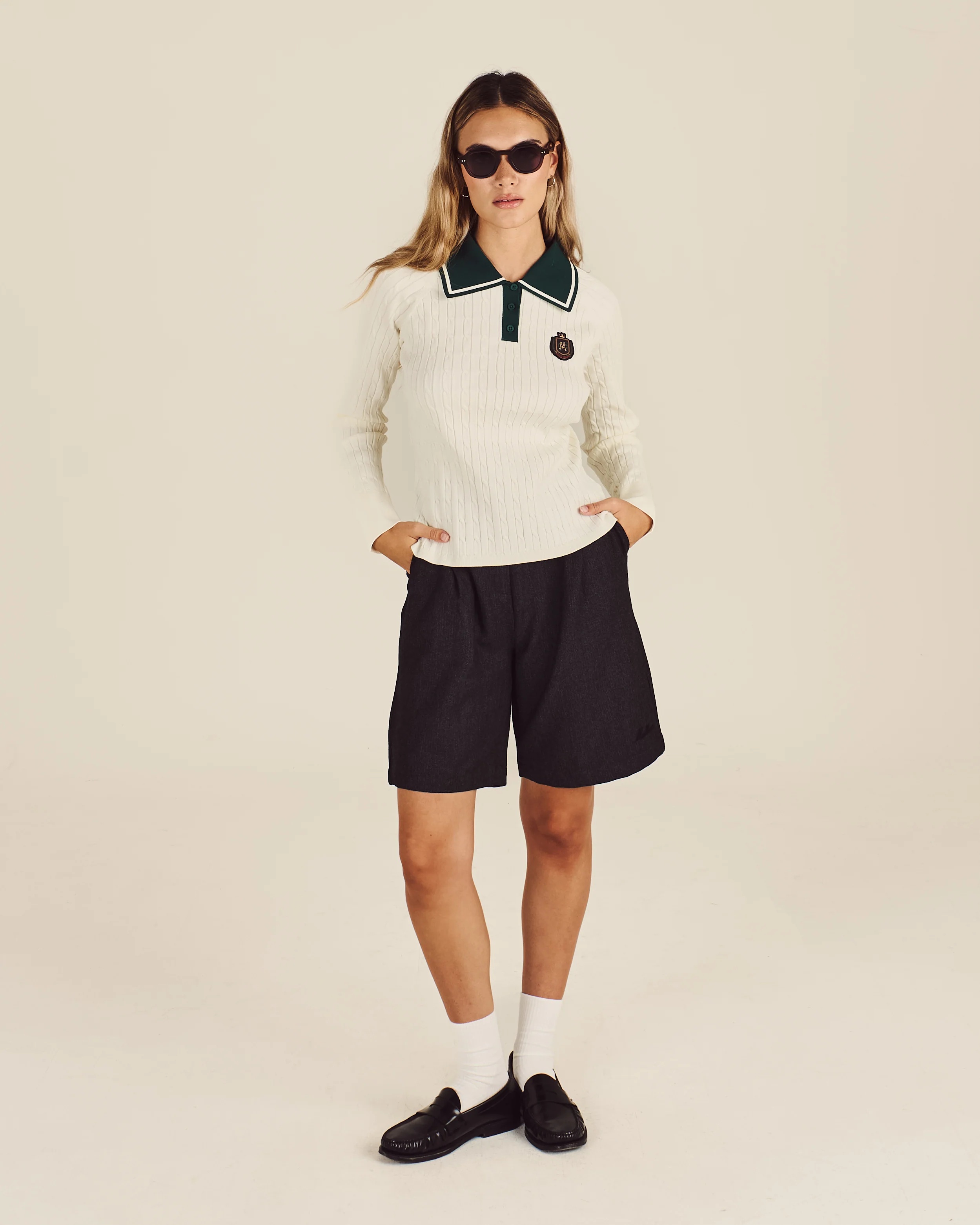 PRESERVE POINT COLLAR KNIT - Image 3