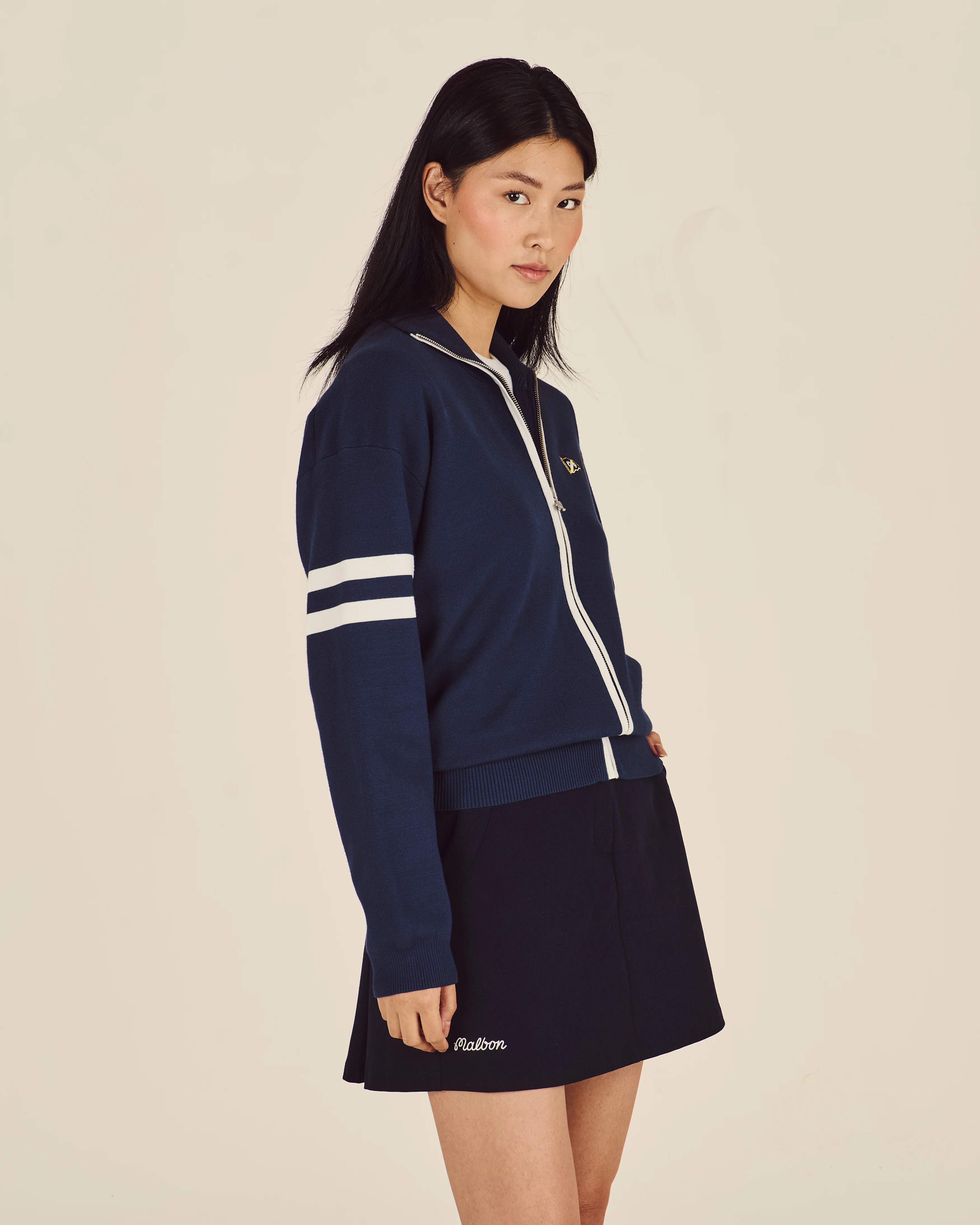 PRESERVE YACHT CLUB WOMENS CARDIGAN - Image 3