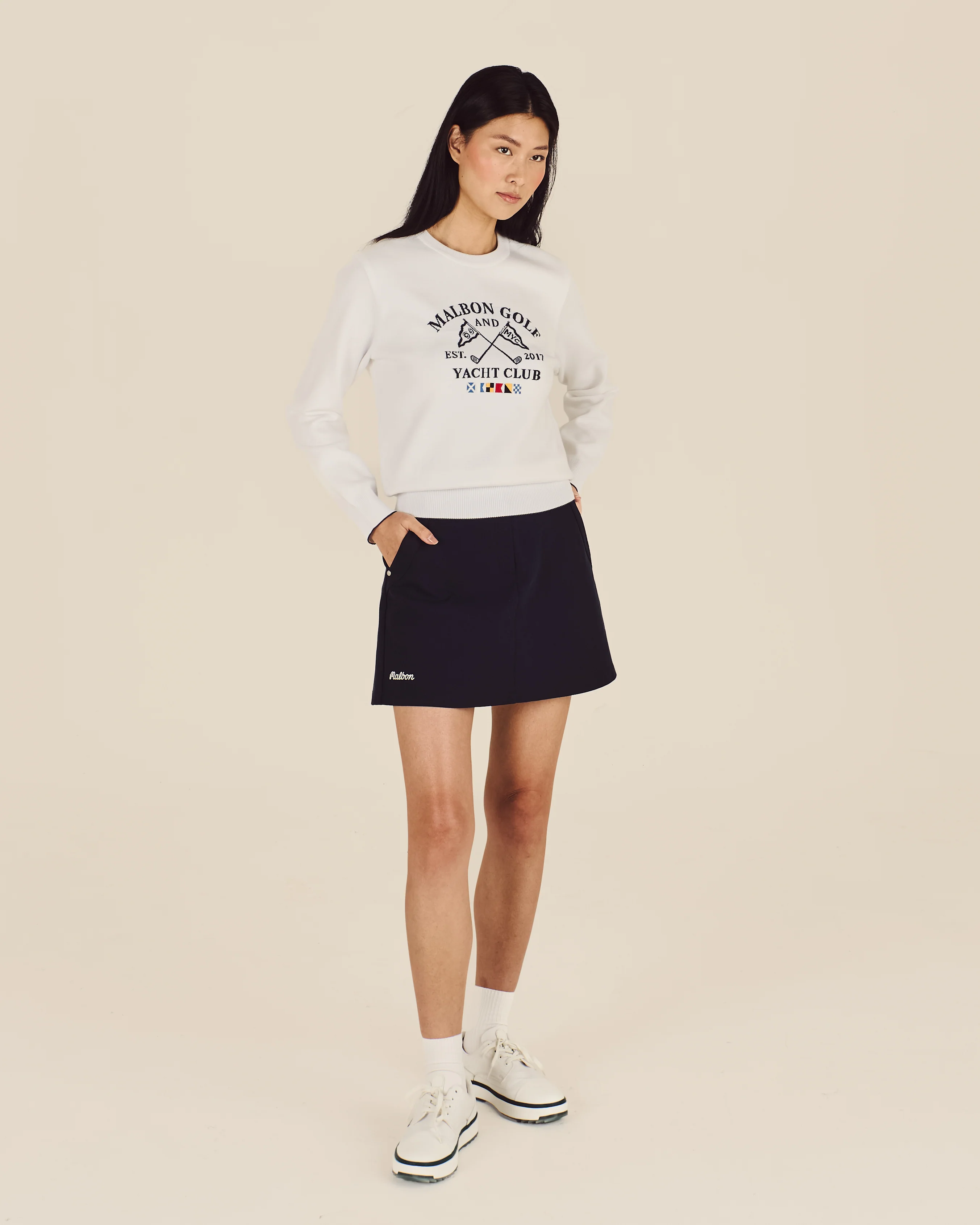 PRESERVE YACHT CLUB WOMENS CREWNECK - Image 2