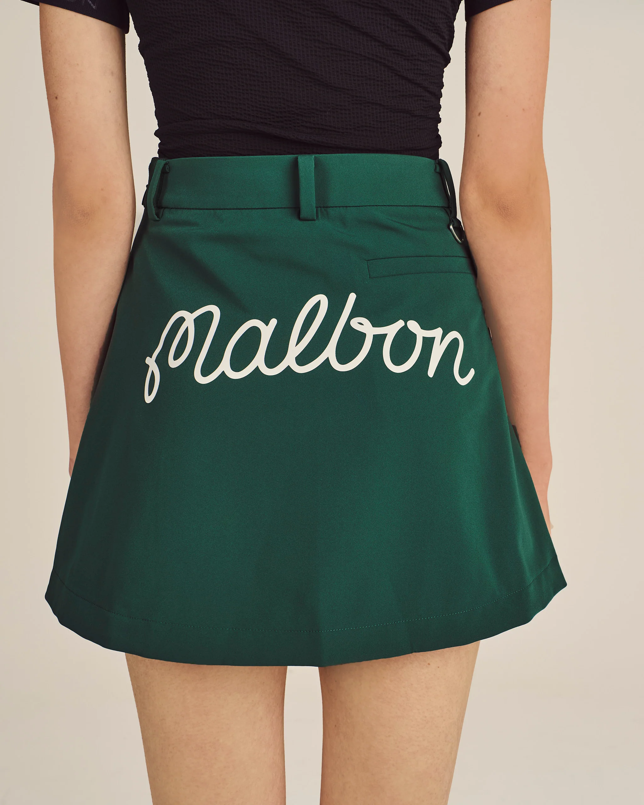 STUDIO SEOUL BACK LOGO SKIRT - Image 2