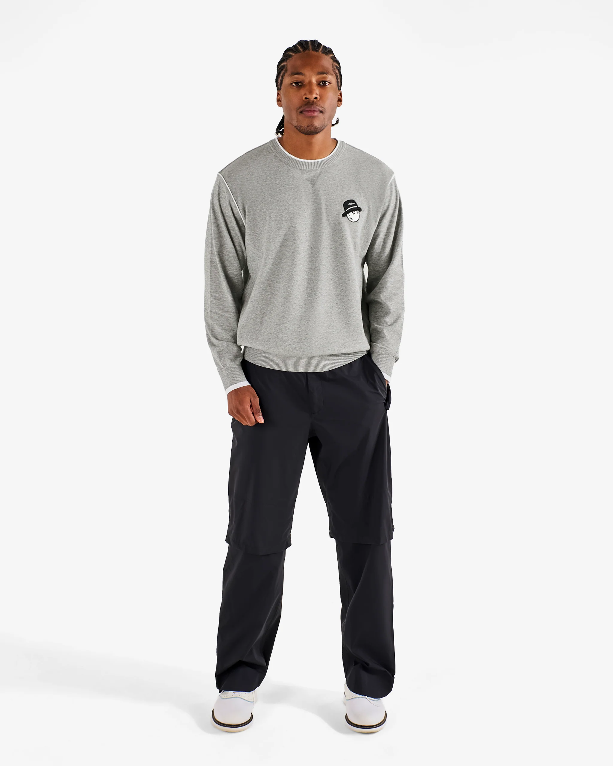 STUDIO SEOUL DOUBLE-KNIT MENS PULLOVER - Image 2