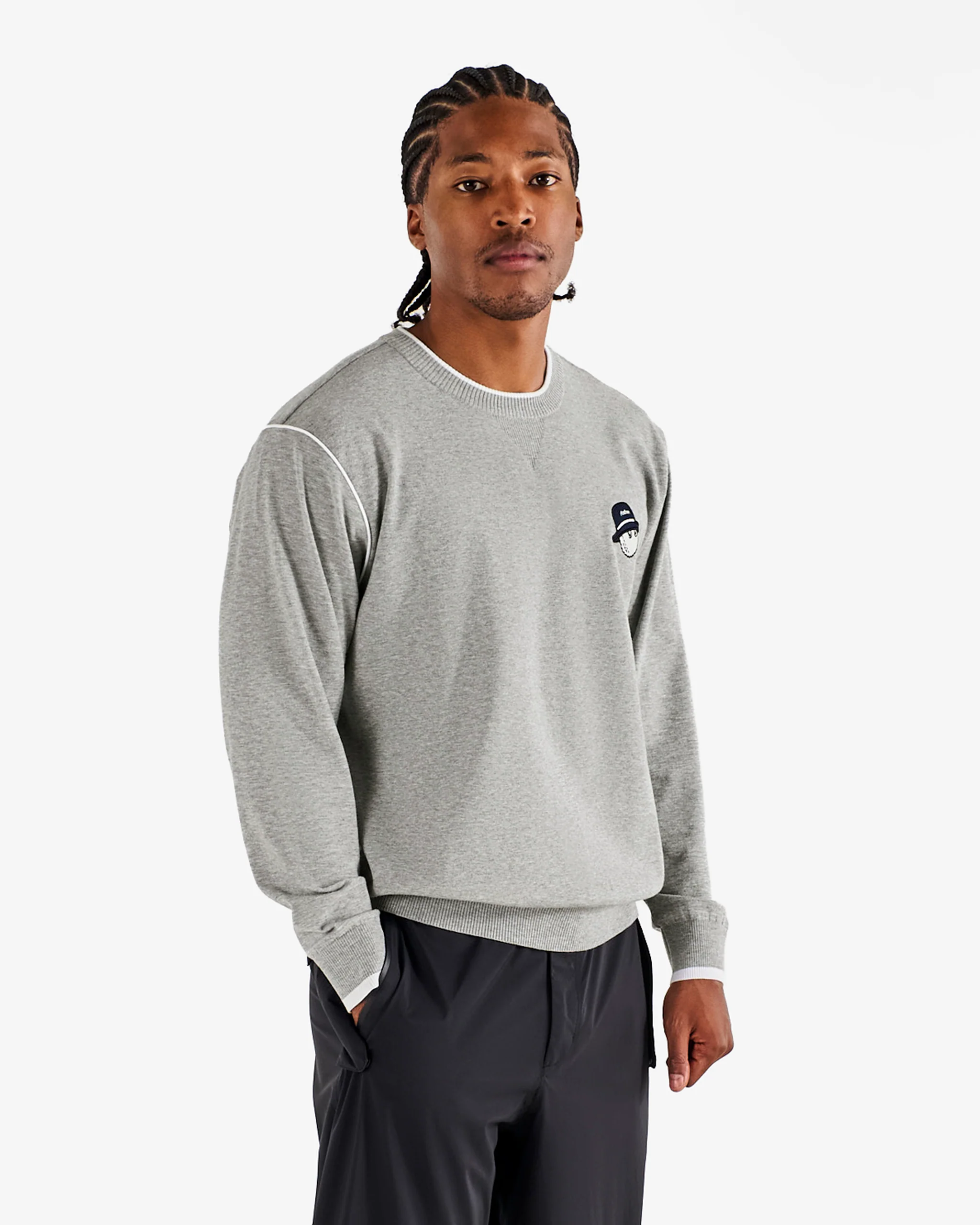 STUDIO SEOUL DOUBLE-KNIT MENS PULLOVER - Image 5