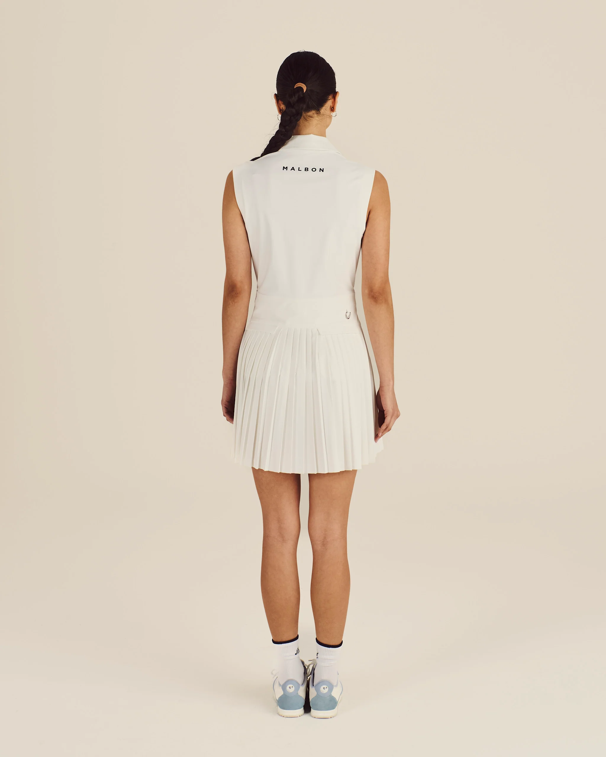 STUDIO SEOUL SLEEVELESS POLO DRESS - Image 4