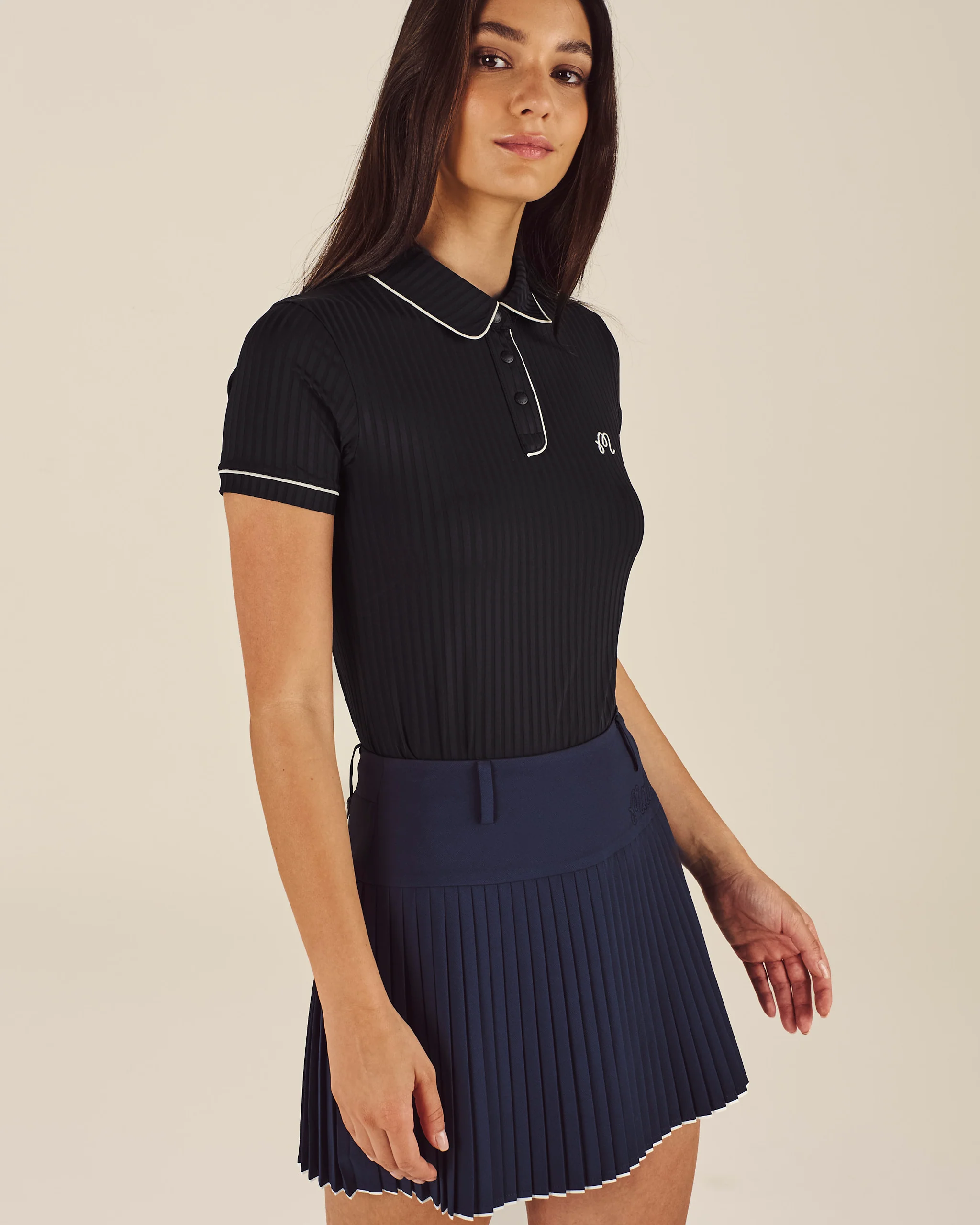 STUDIO SEOUL WRAP PLEATED SKIRT - Image 3
