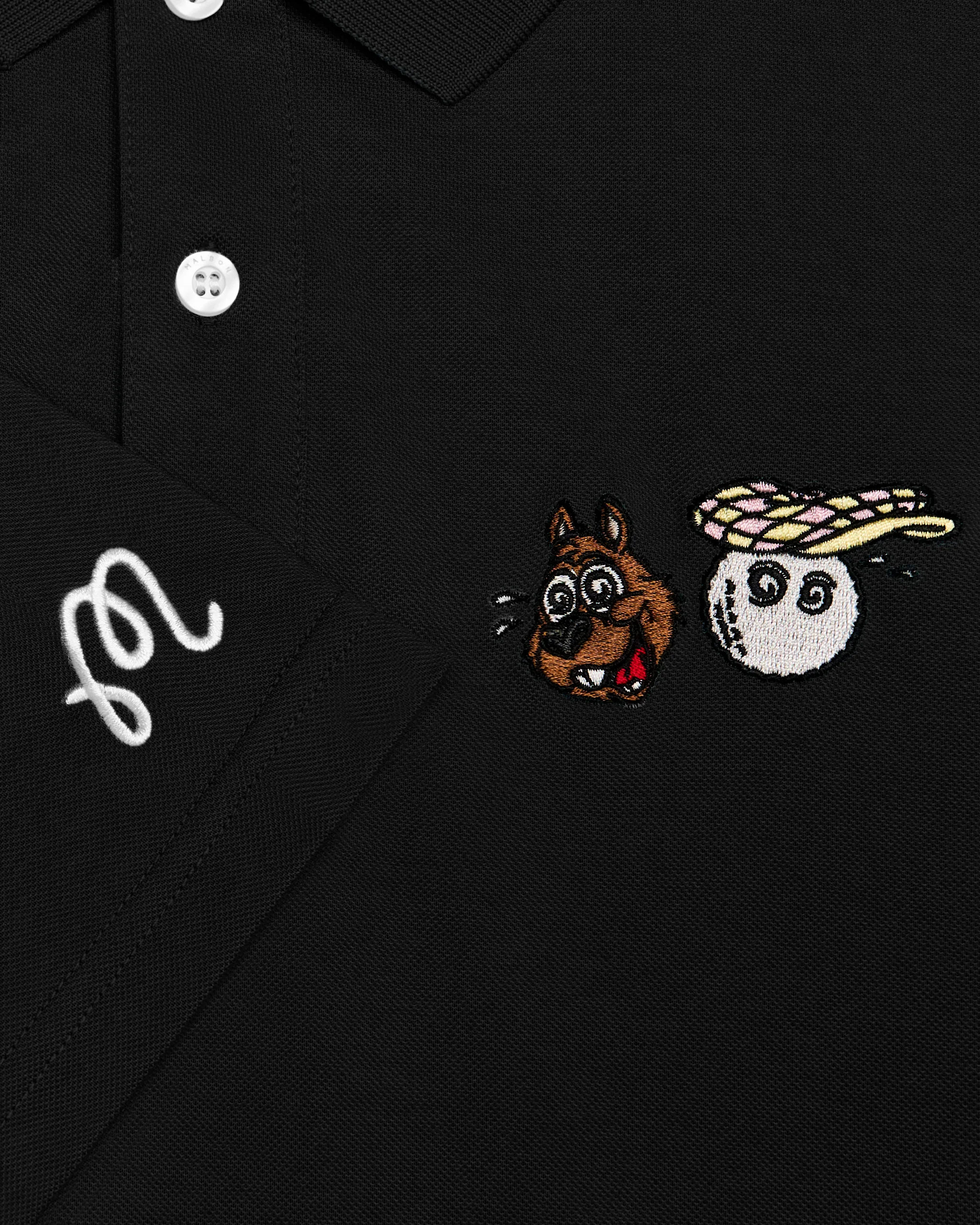 TWO MAN SCRAMBLE PIQUE POLO - Image 2