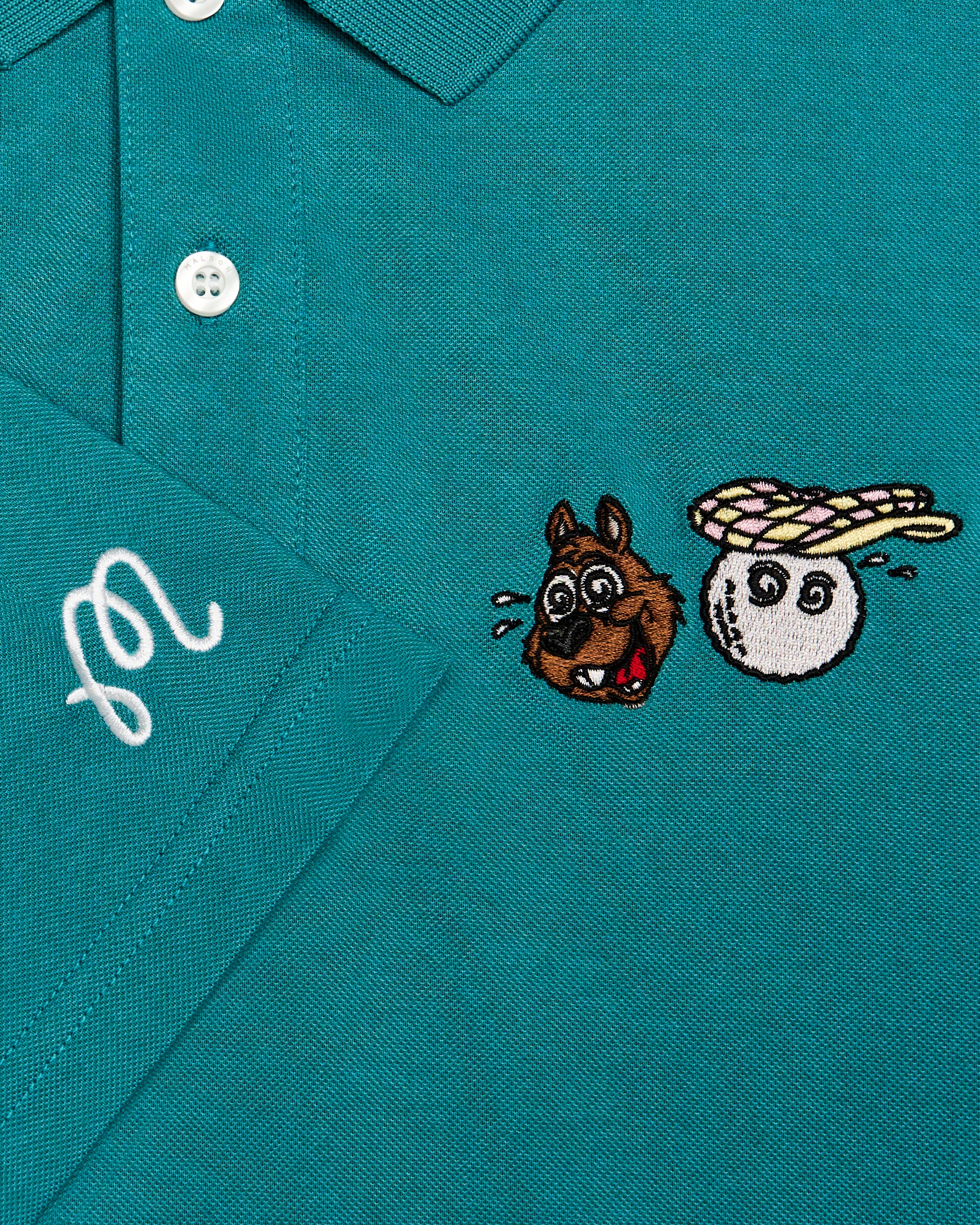 TWO MAN SCRAMBLE PIQUE POLO - Image 3