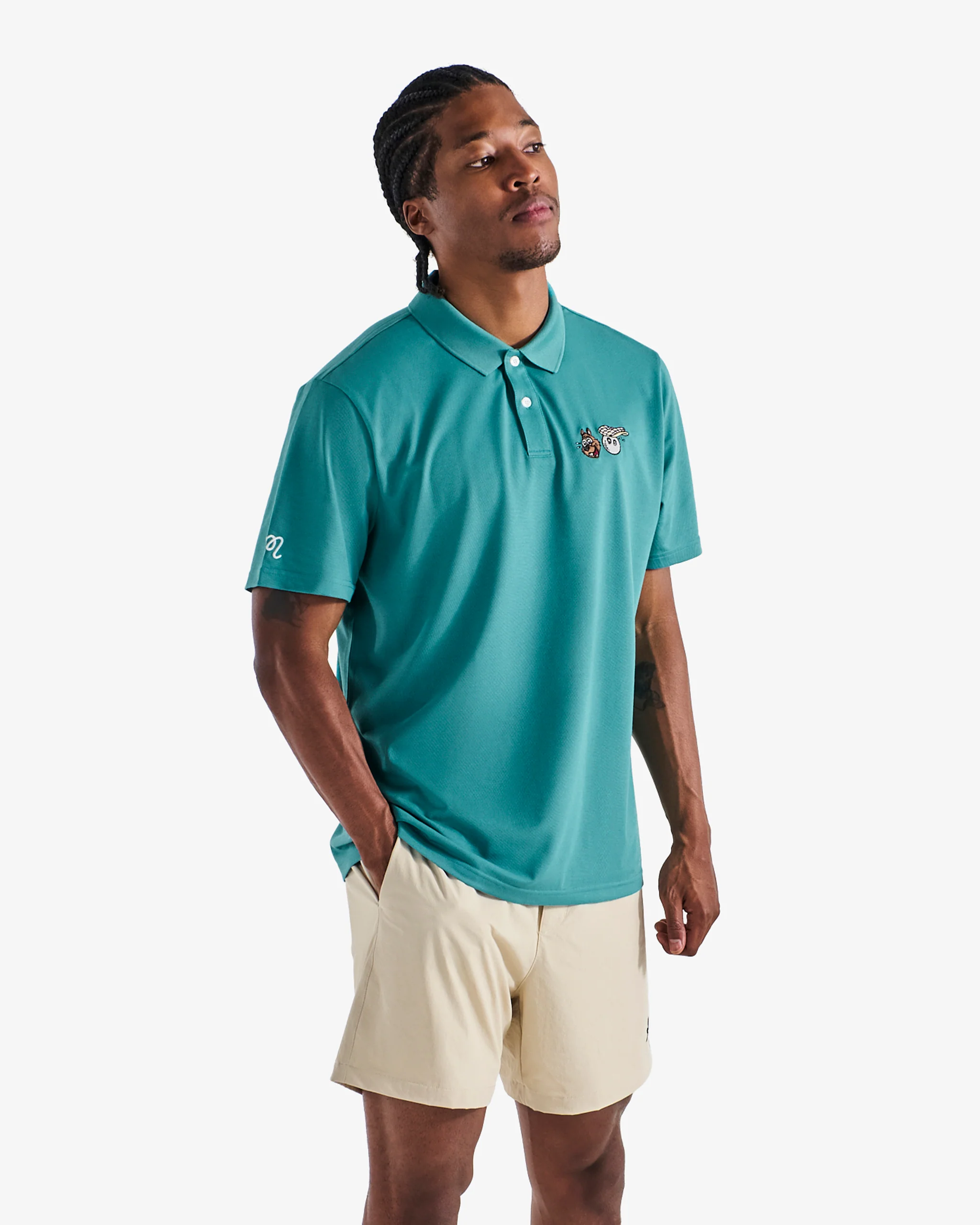 TWO MAN SCRAMBLE PIQUE POLO - Image 4