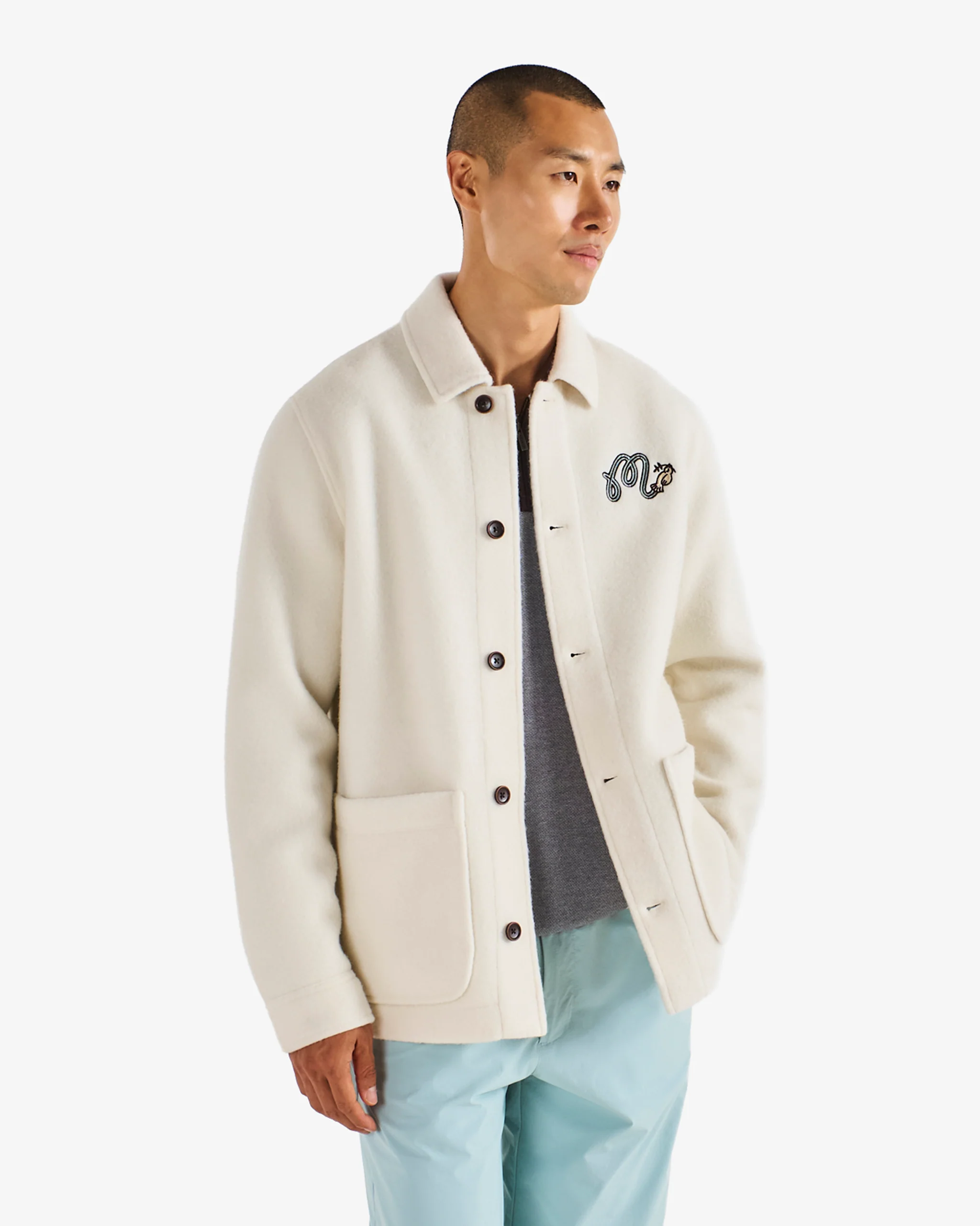 WOOL CHORE COAT - Image 5